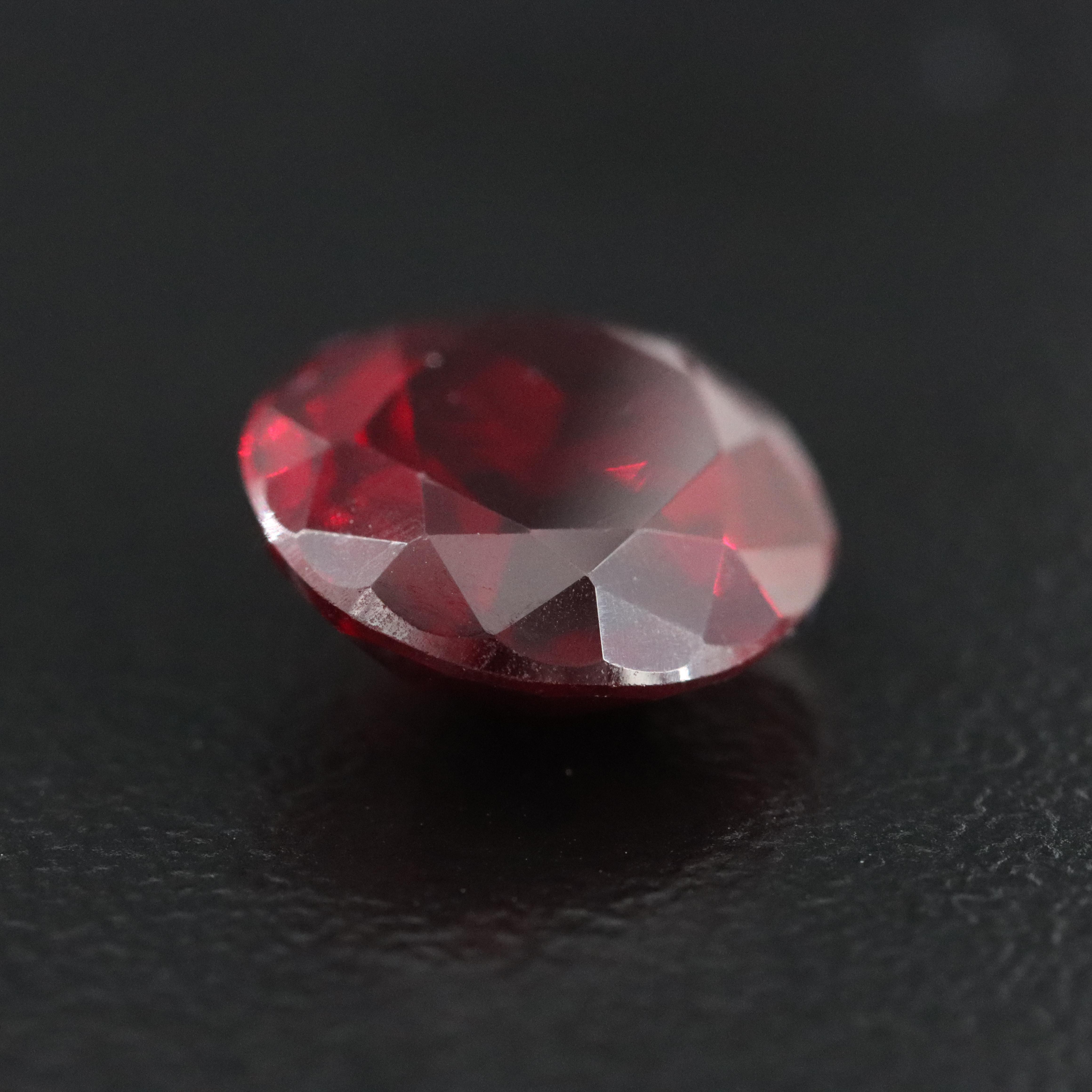 Loose 5.17 CT Lab Grown Ruby