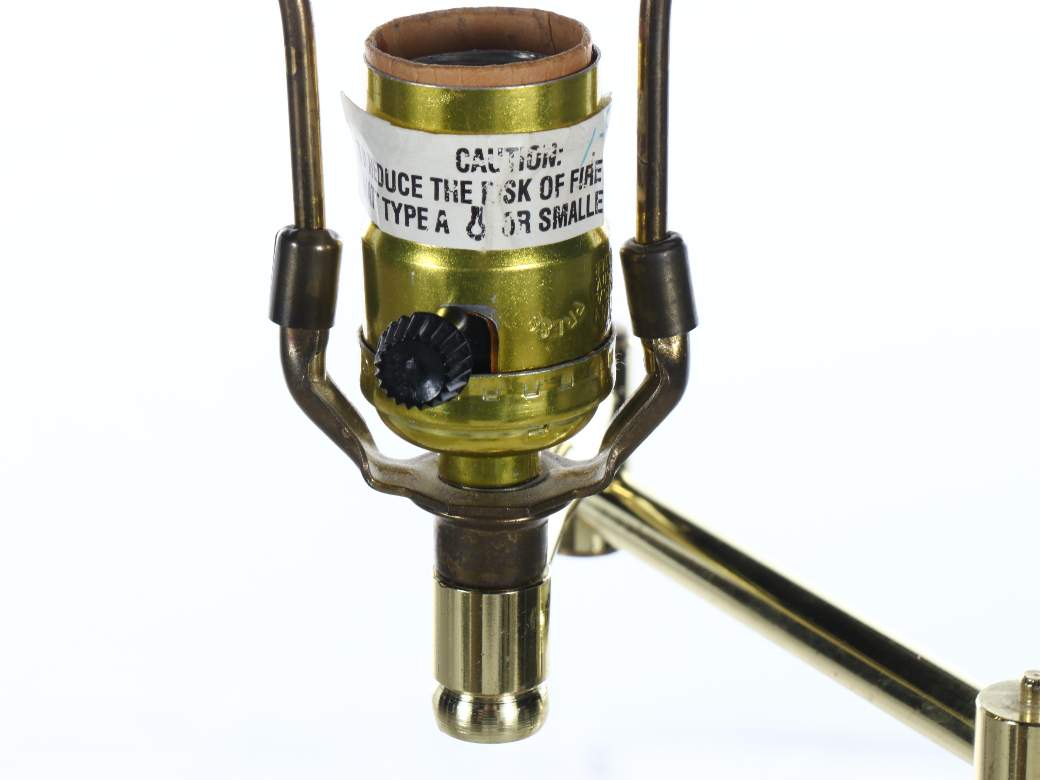 Octagonal Metal Swing Arm Floor Lamp with Accordion Pleat Fabric Shade