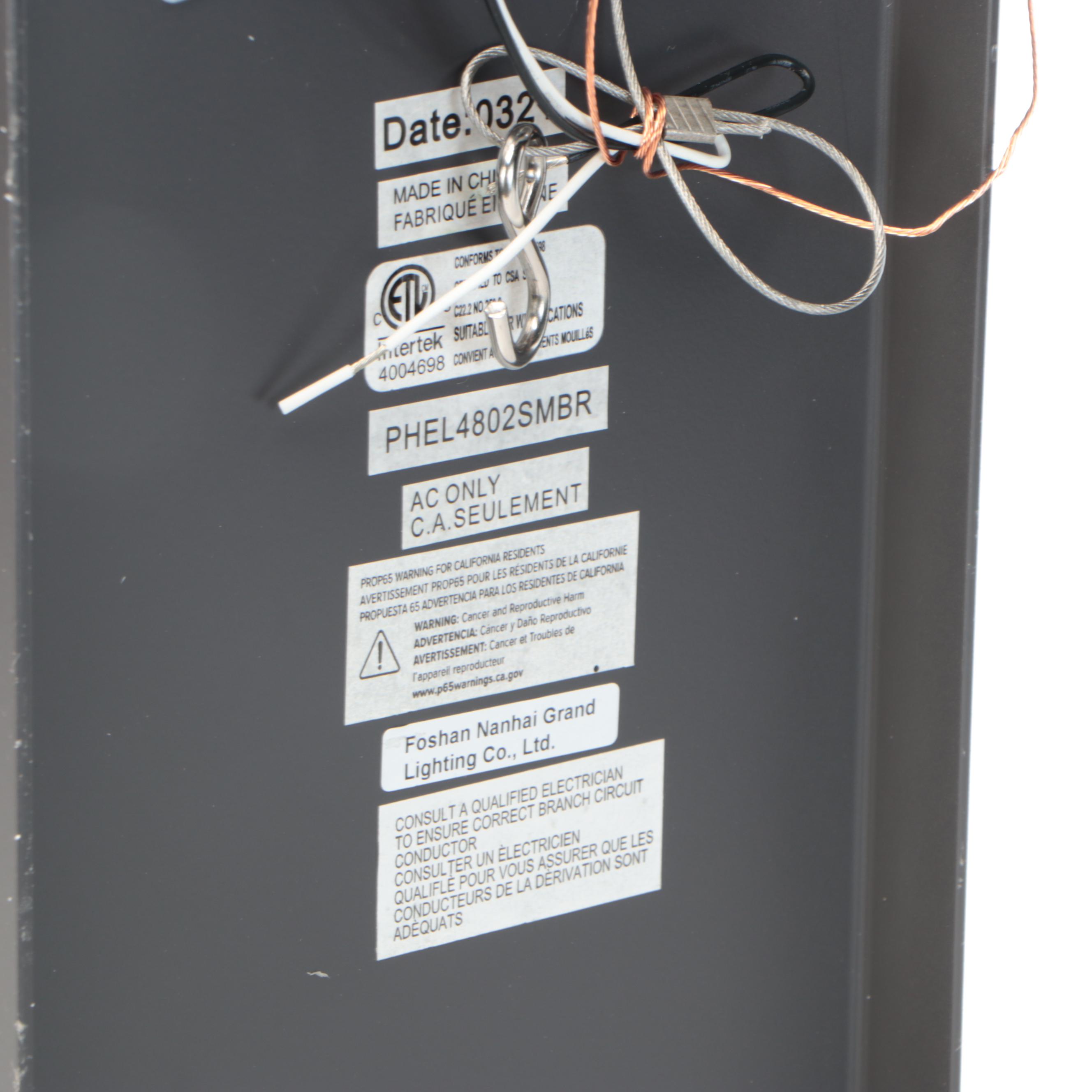 Park Harbor "Stonehouse" Oil Rubbed Bronze Wall Sconce, 2021