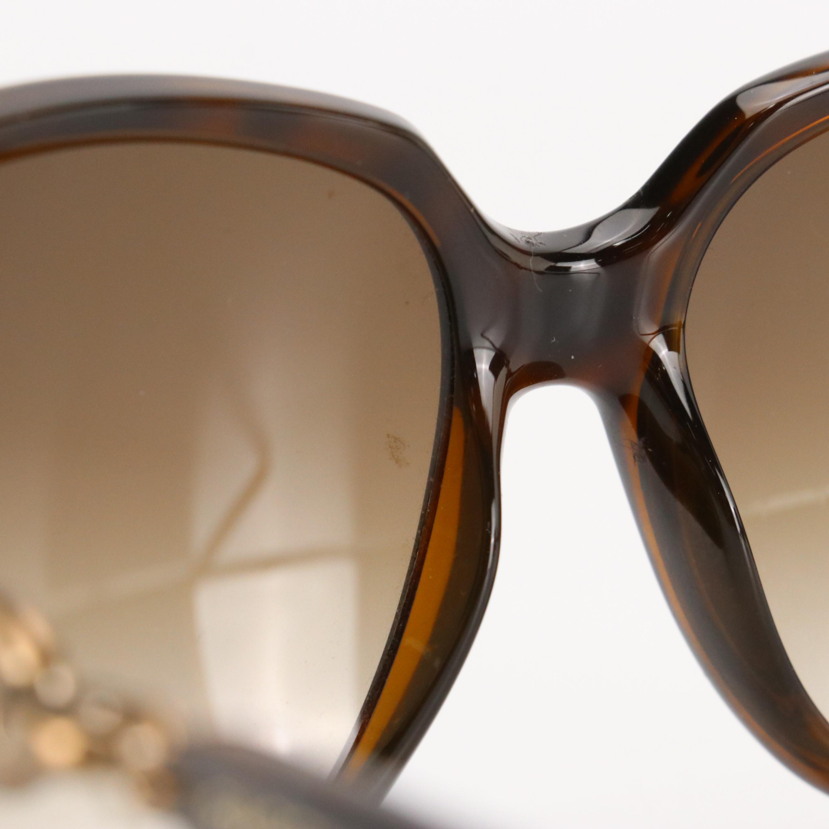 Gucci GG3584 Open Temple Oversized Square Sunglasses