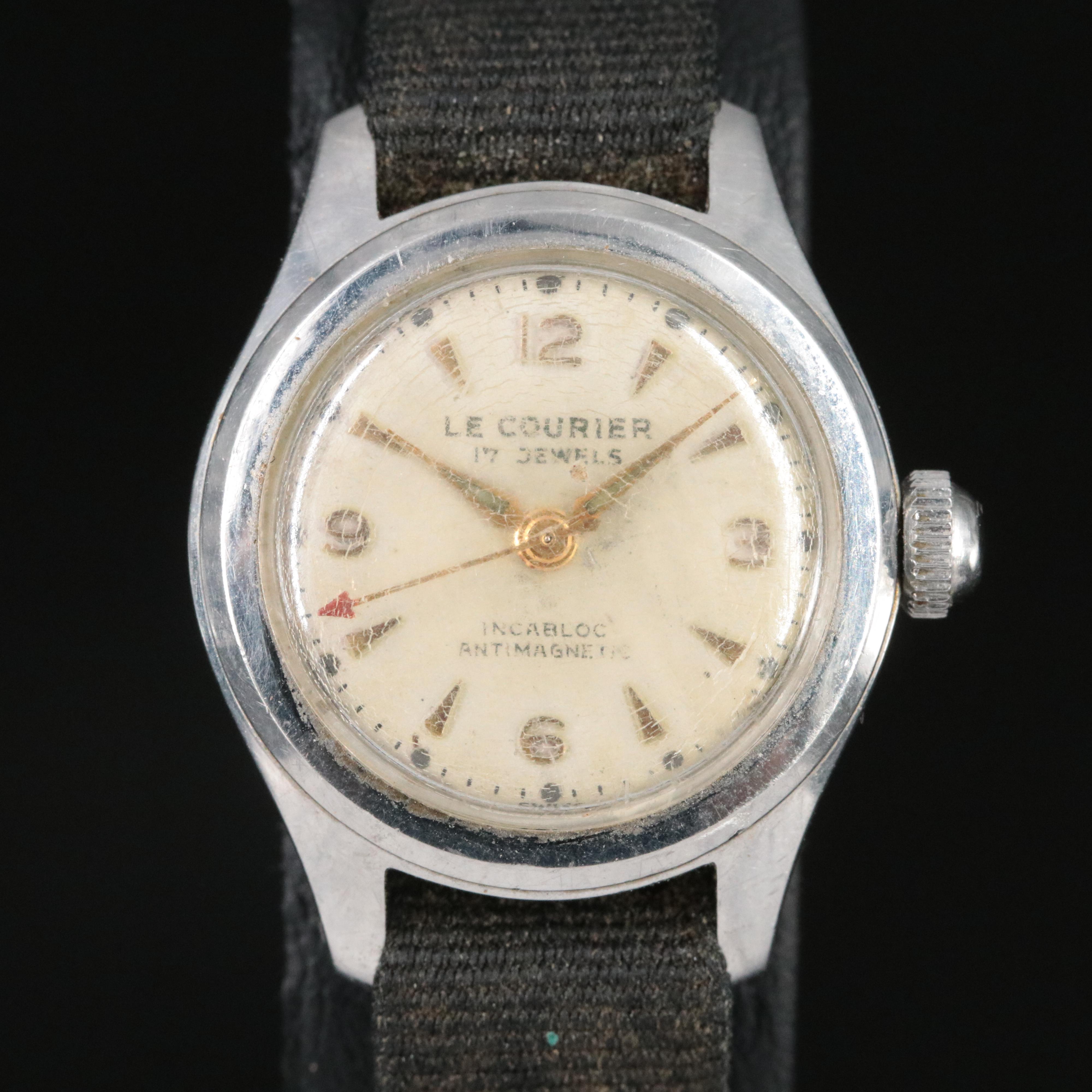 Swiss LeCourier Lacablock Antimagnetic Watch