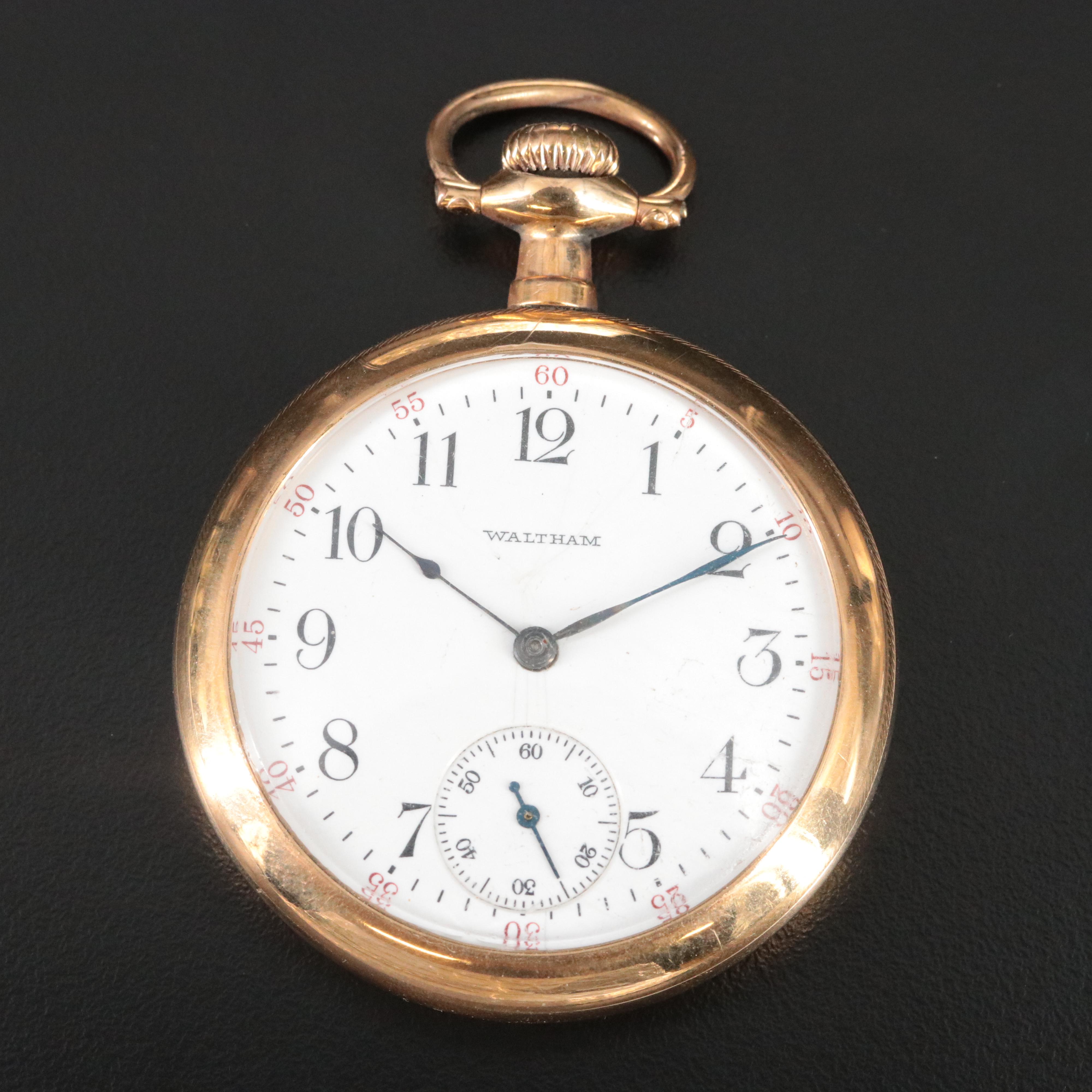 1909 Waltham Gold-Filled Pocket Watch