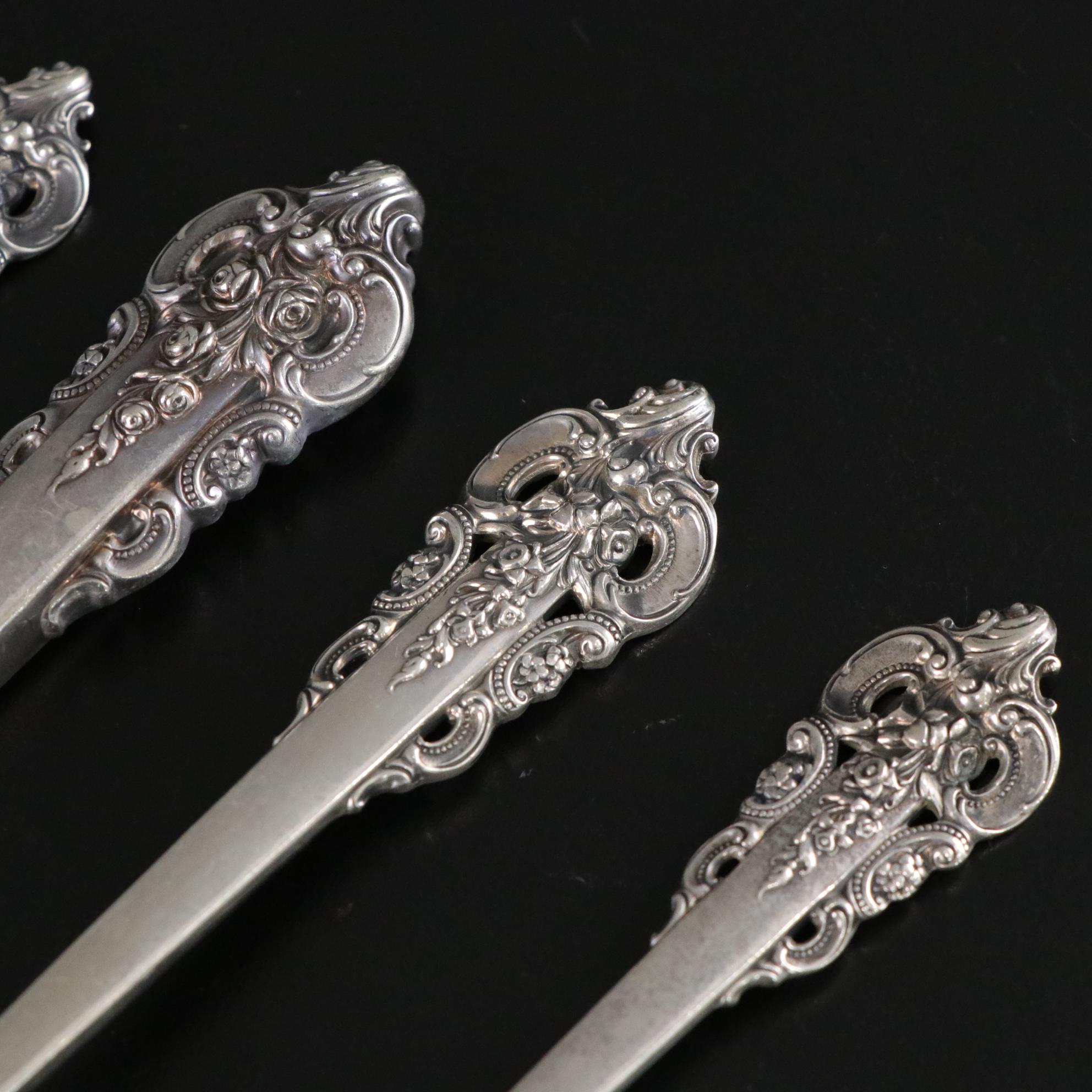 Wallace "Grande Baroque" Sterling Silver Flatware Set