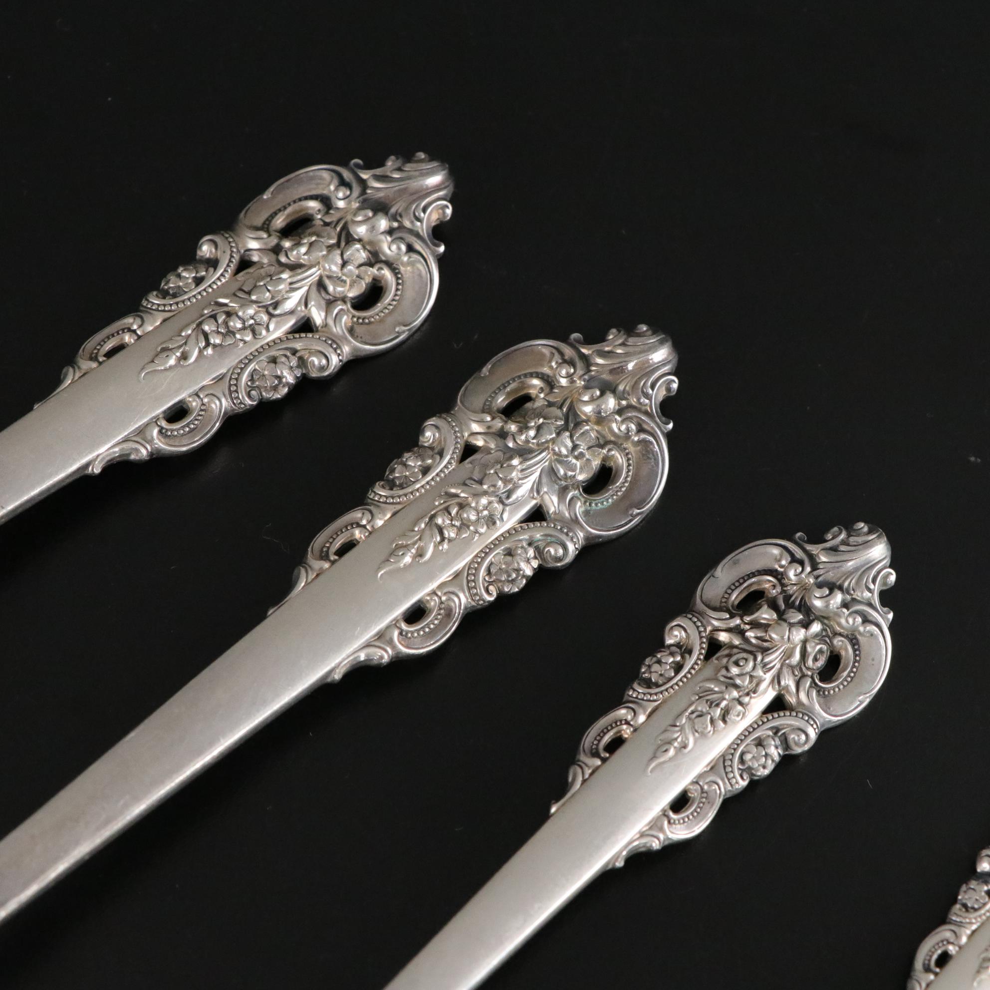 Wallace "Grande Baroque" Sterling Silver Flatware Set