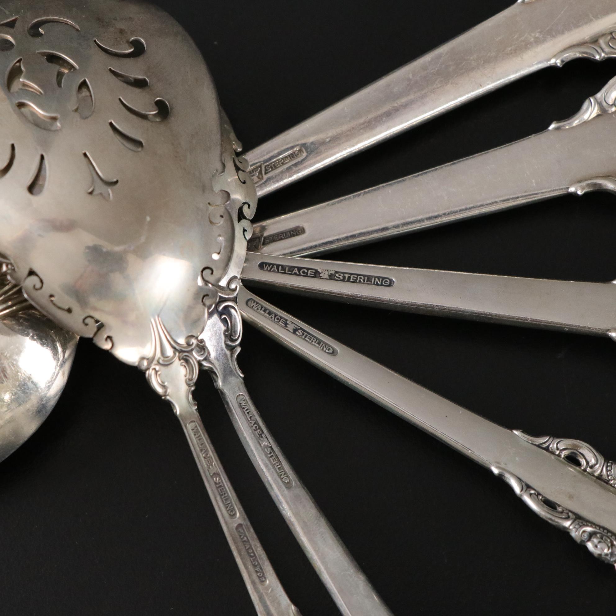 Wallace "Grande Baroque" Sterling Silver Flatware Set