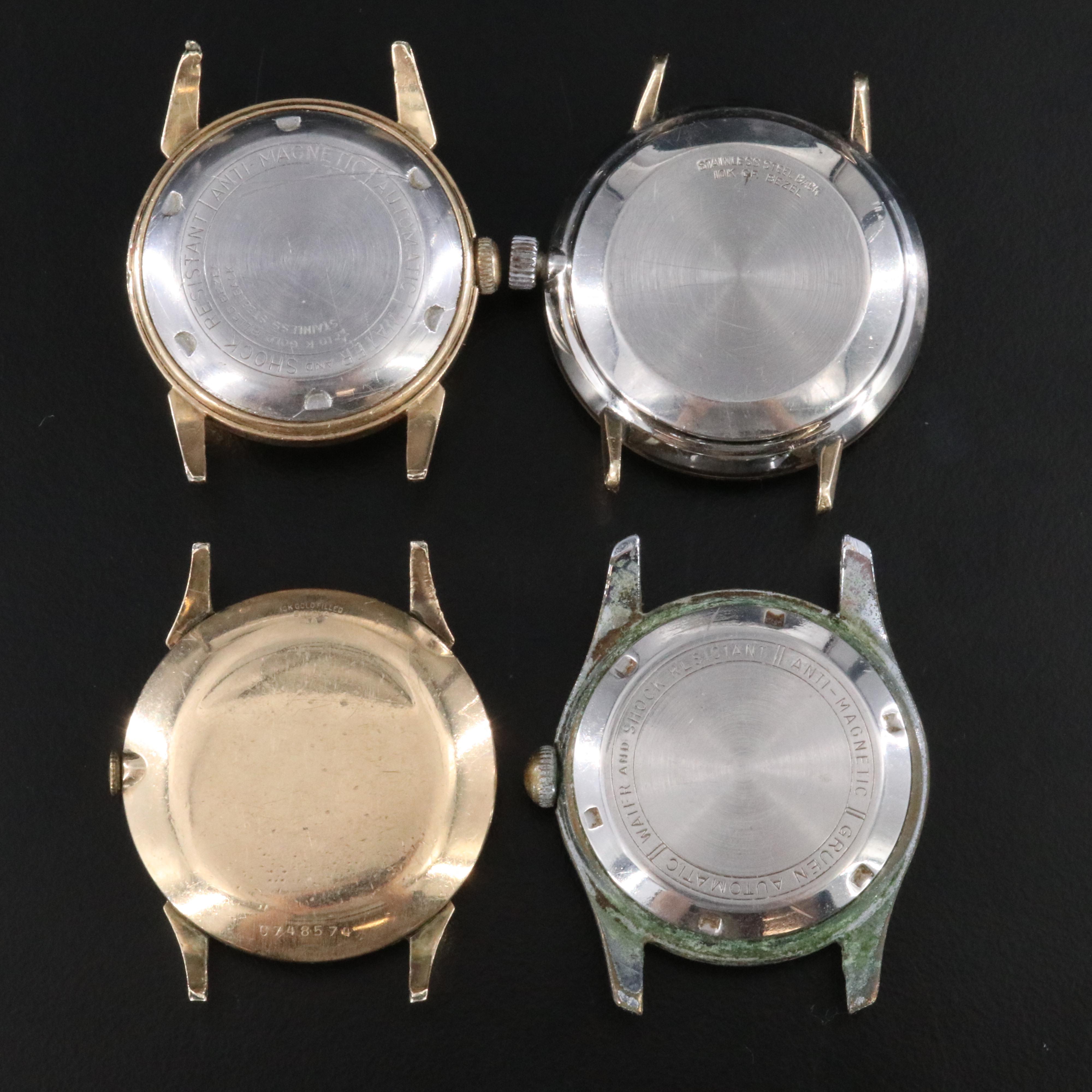 Bulova, Elgin, Gruen and Seth Thomas Watches