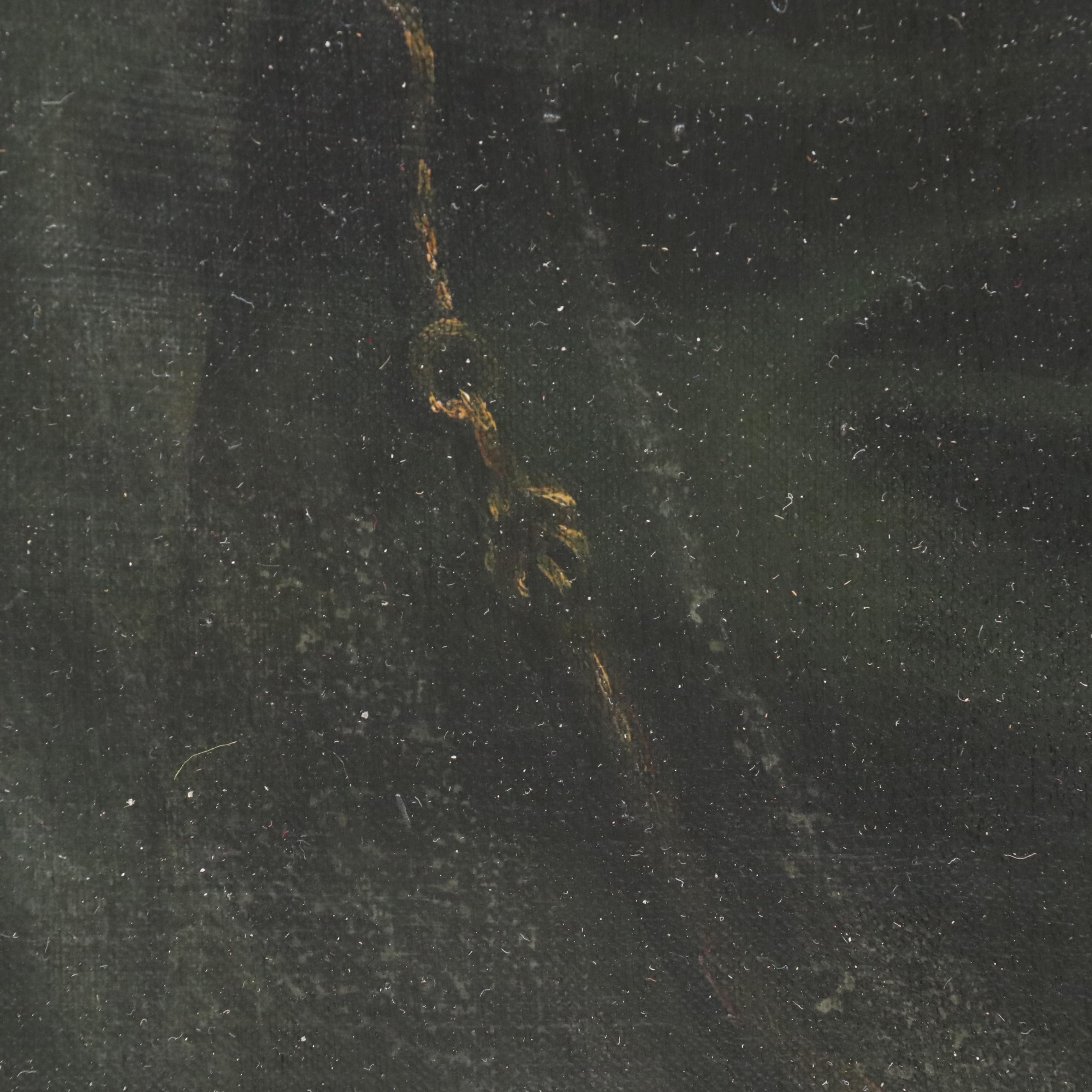 R.F. King Portrait Oil Painting of Gentleman