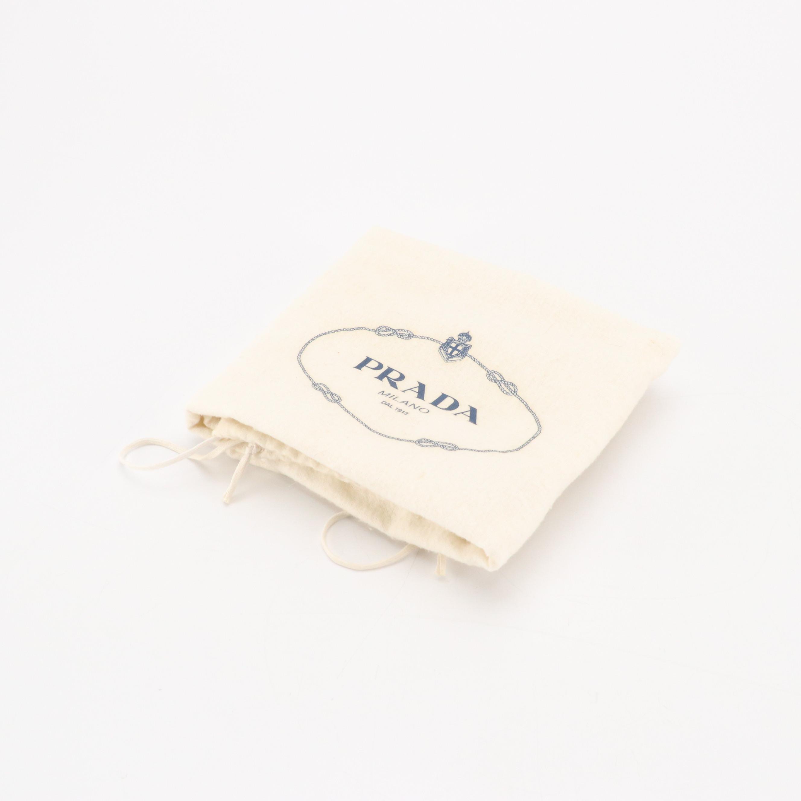 Prada Two-Way Shoulder Tote in Red Vitello Daino Leather