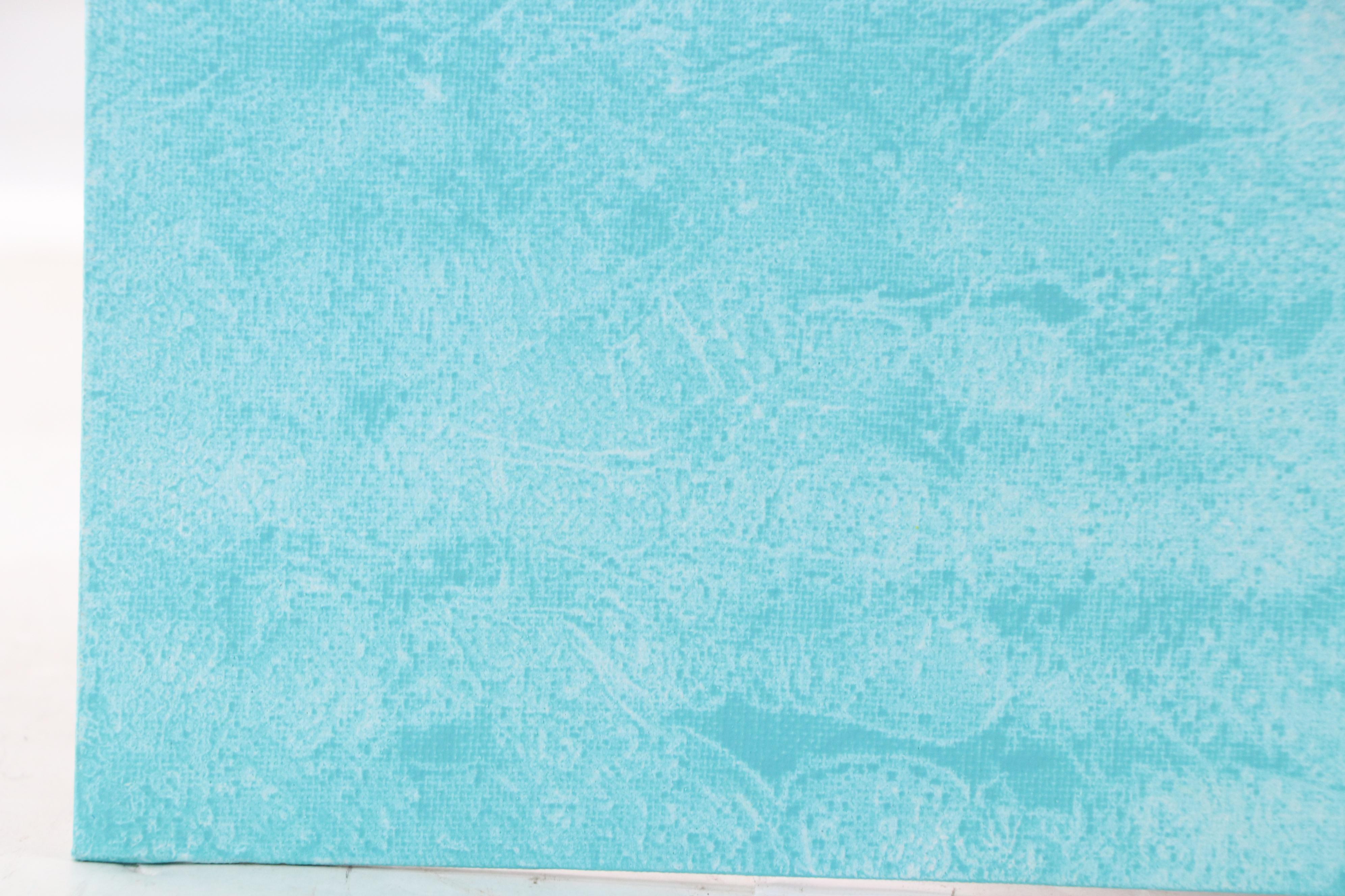 deSanto Stylized Acrylic Painting of a Cat "Kaleidokat," 2025