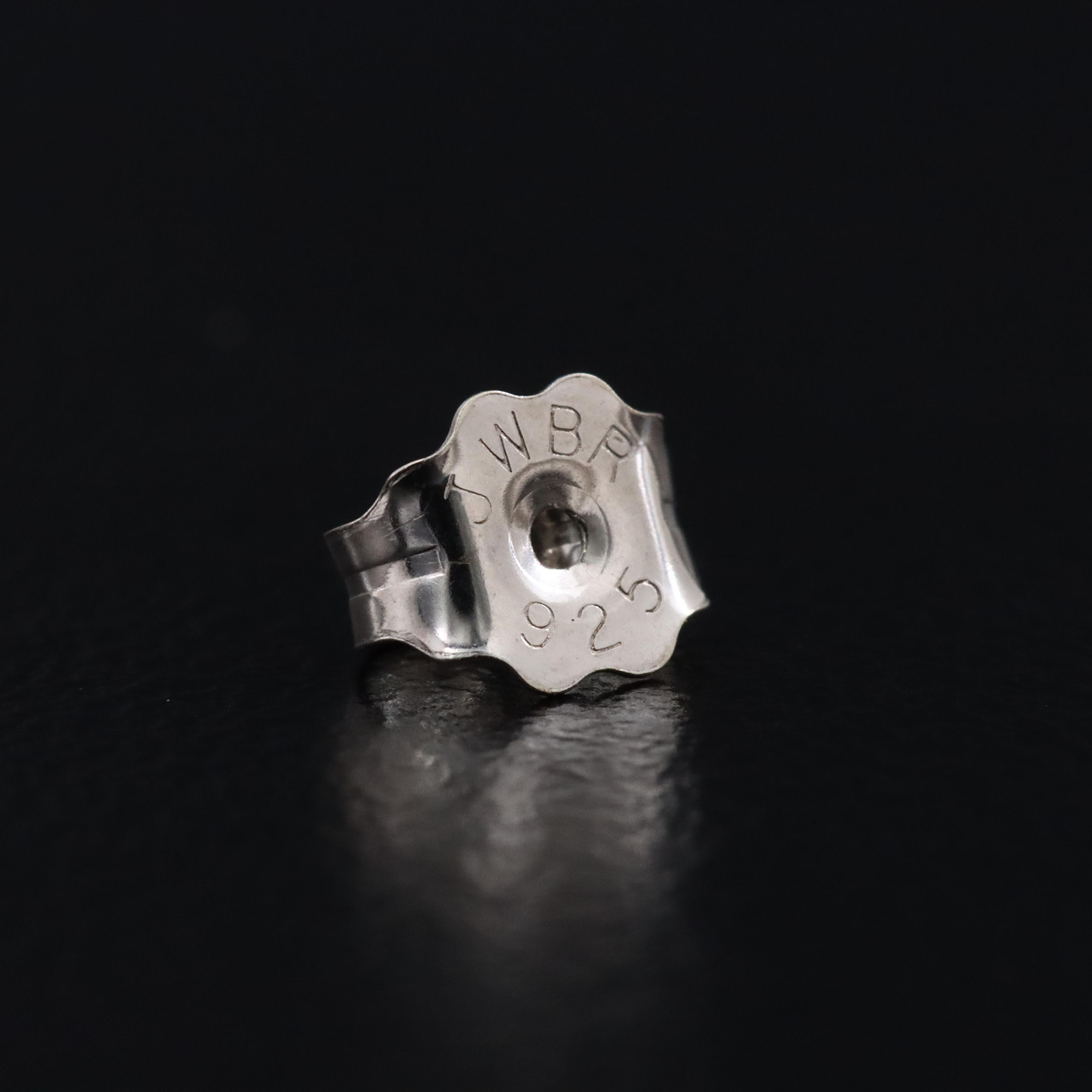 Sterling Opal and Sapphire Halo Stud Earrings