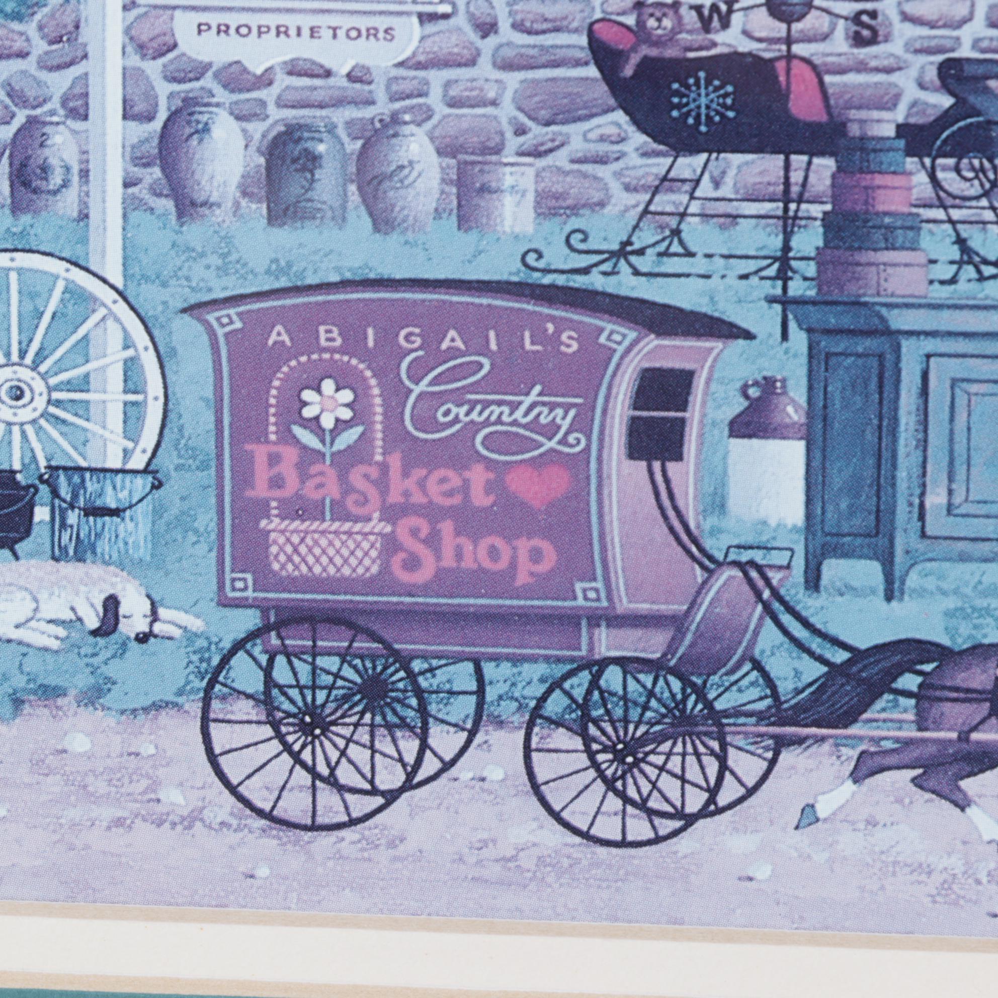 Offset Lithograph after Charles Wysocki "Peppercricket Farms"