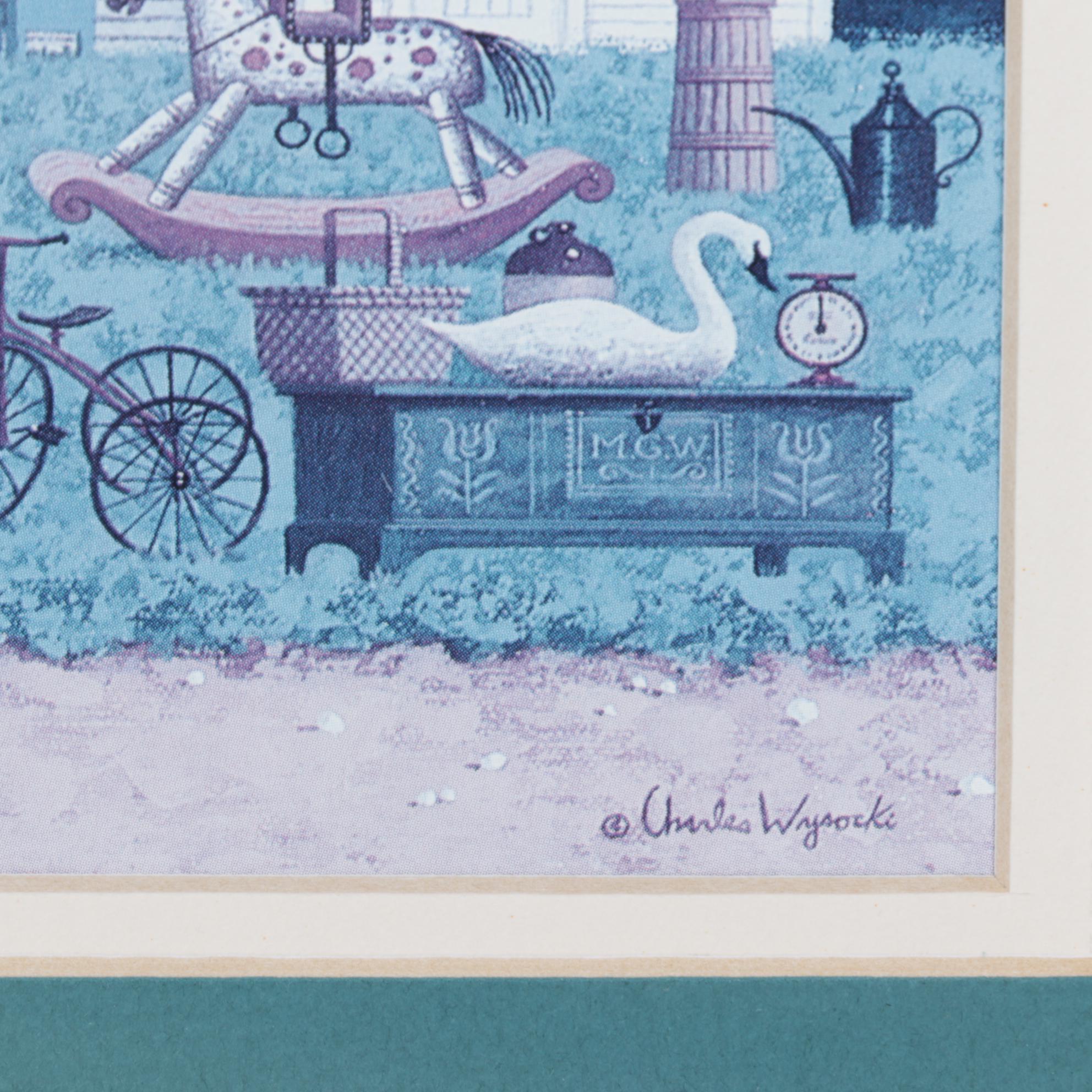 Offset Lithograph after Charles Wysocki "Peppercricket Farms"