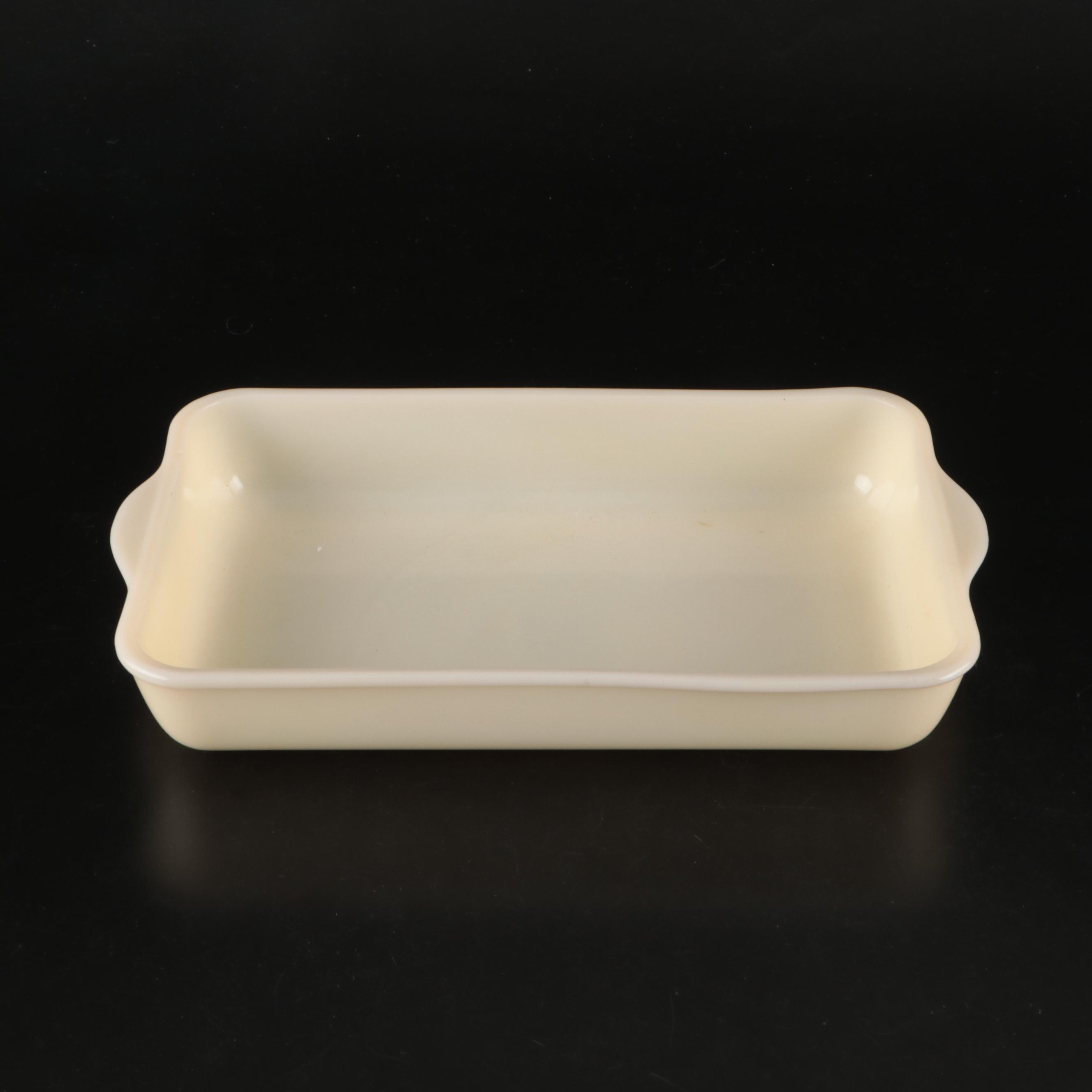 Fire-King and Pyrex Mixing Bowls, Refrigerator Containers and Baking Dish