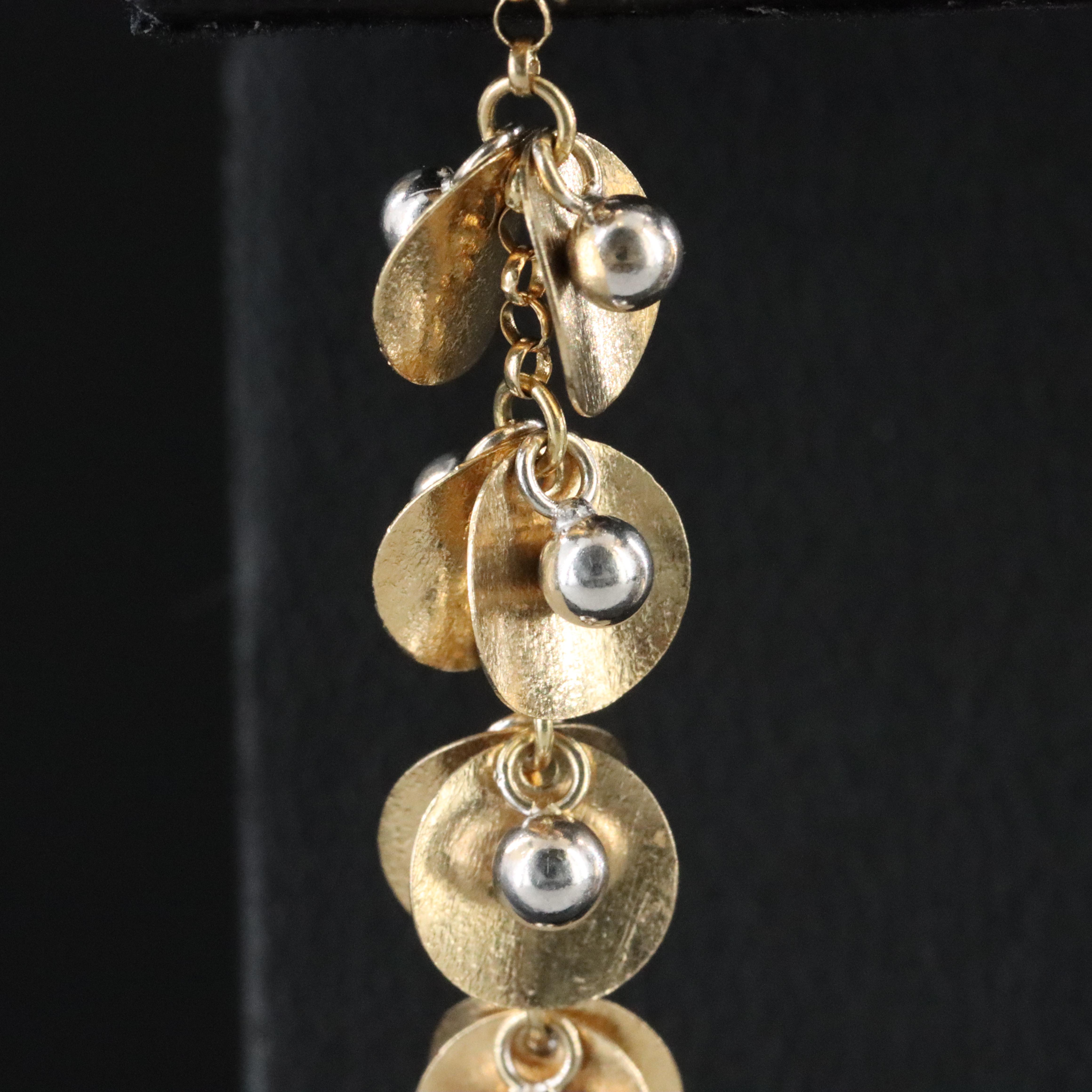 14K Disc Earrings
