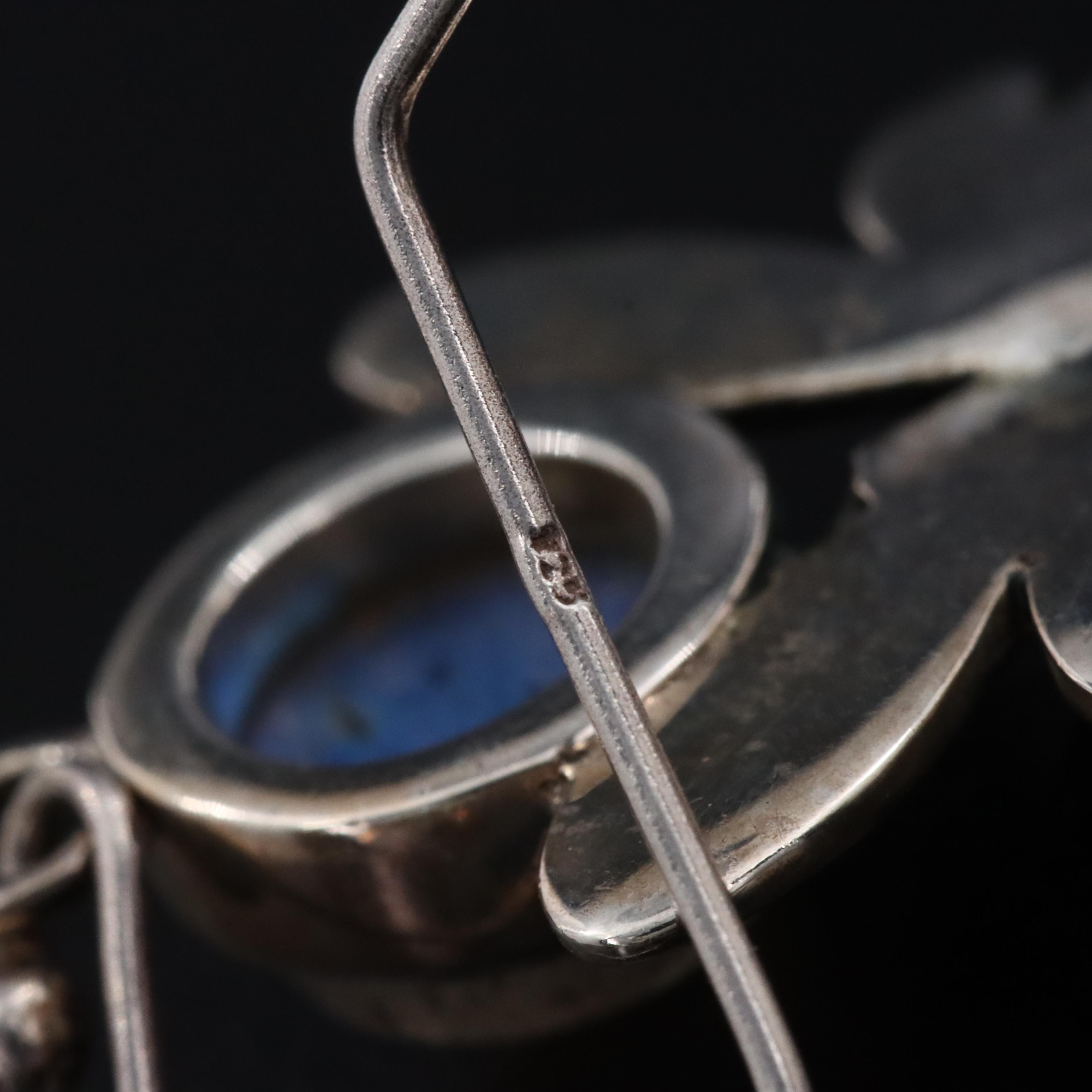 Sterling Labradorite Fairy Earrings