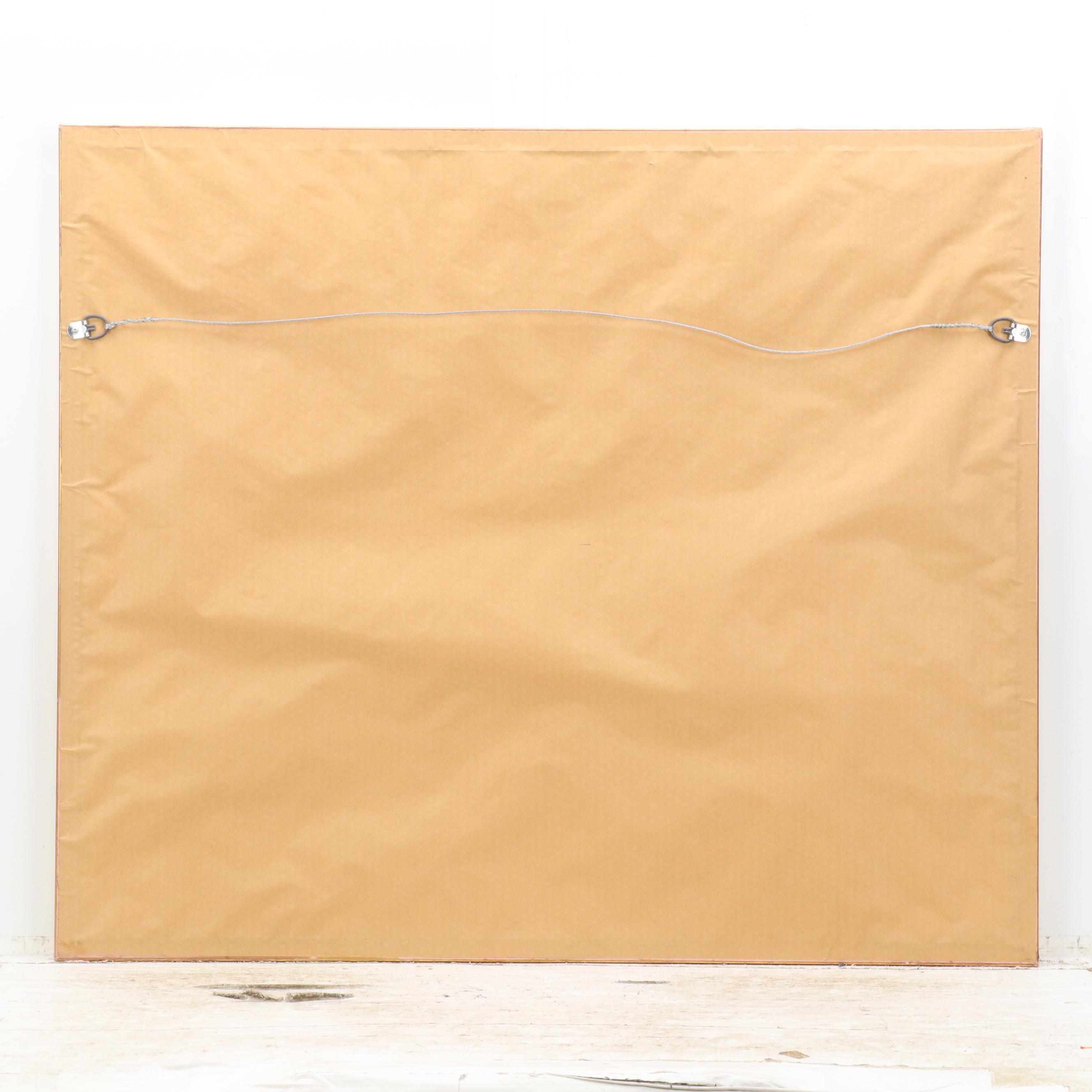 Kamil Kubik Offset Lithograph "Wall Street at Night"