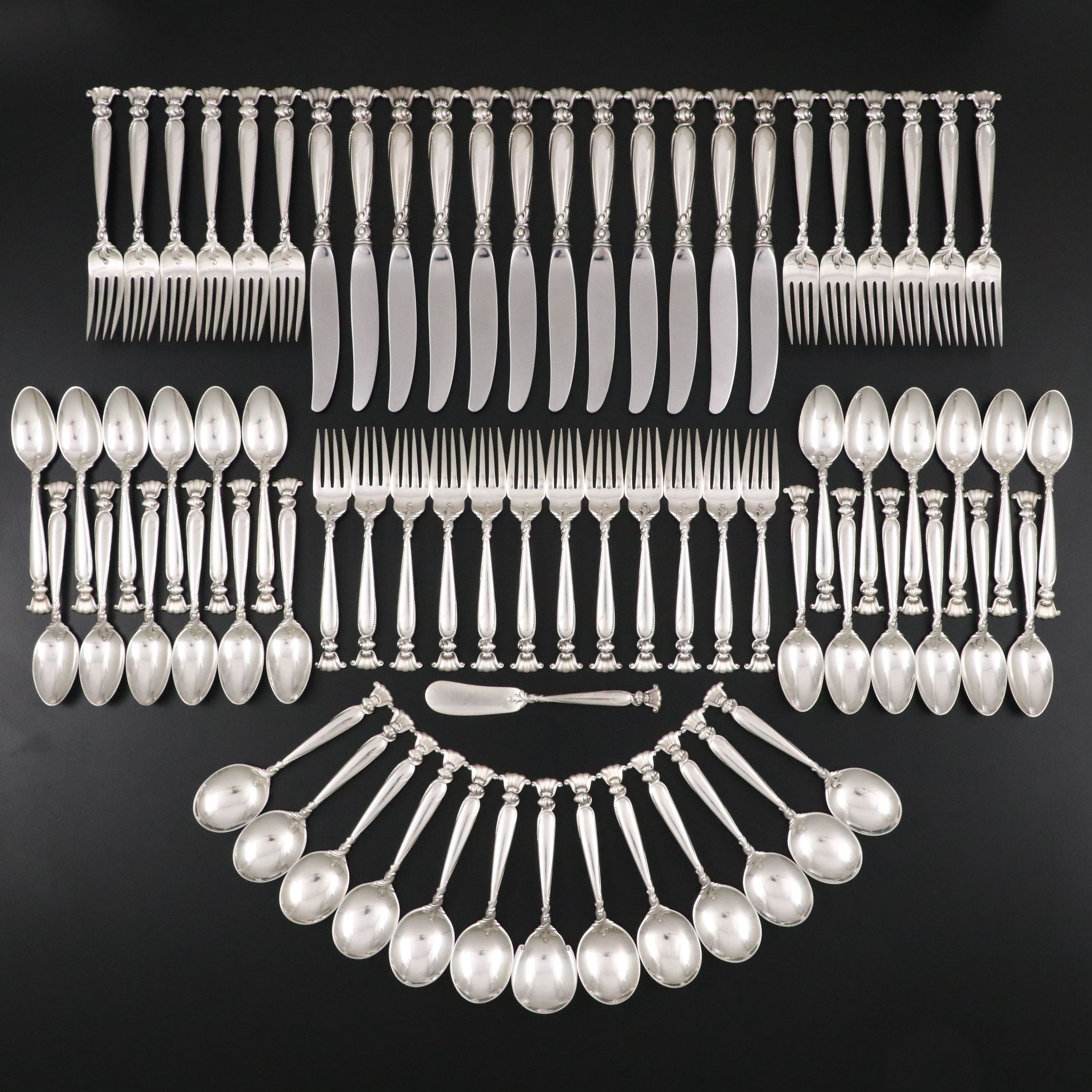 Wallace "Romance of the Sea" Sterling Flatware