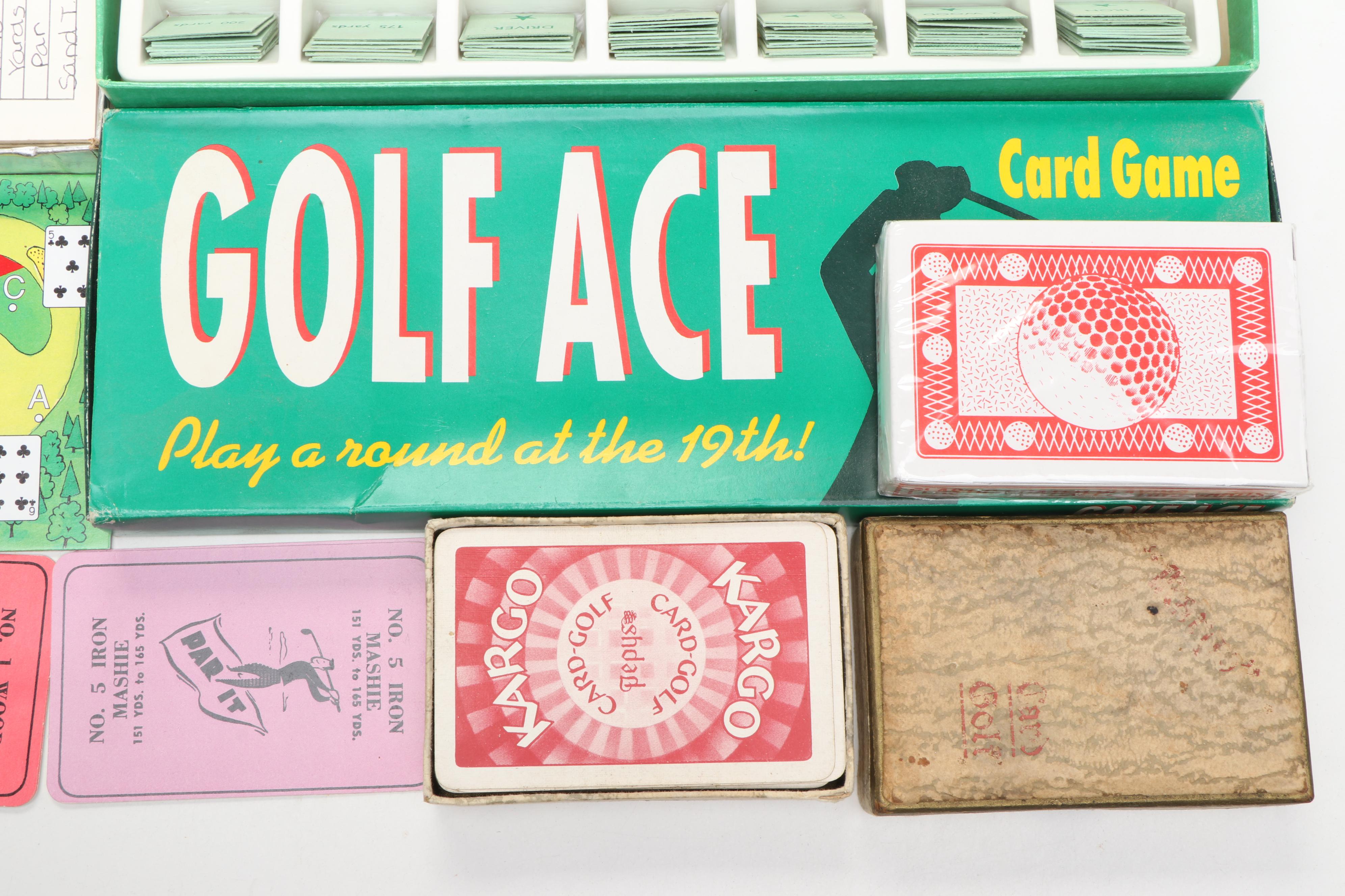 "Club Golf", "Pro Golf:, "Golf Ace", and More Golf Themed Board Games