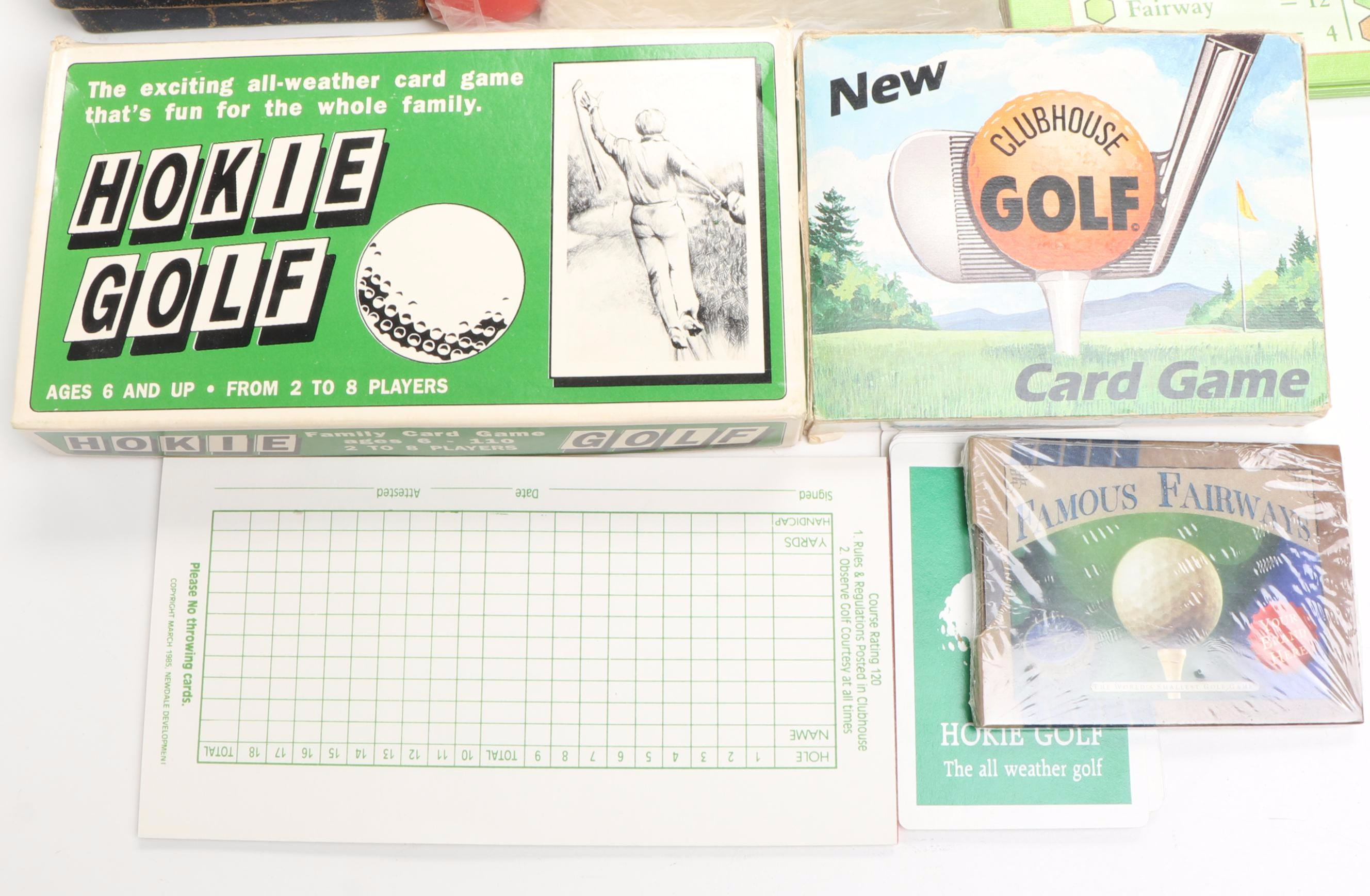 "Club Golf", "Pro Golf:, "Golf Ace", and More Golf Themed Board Games