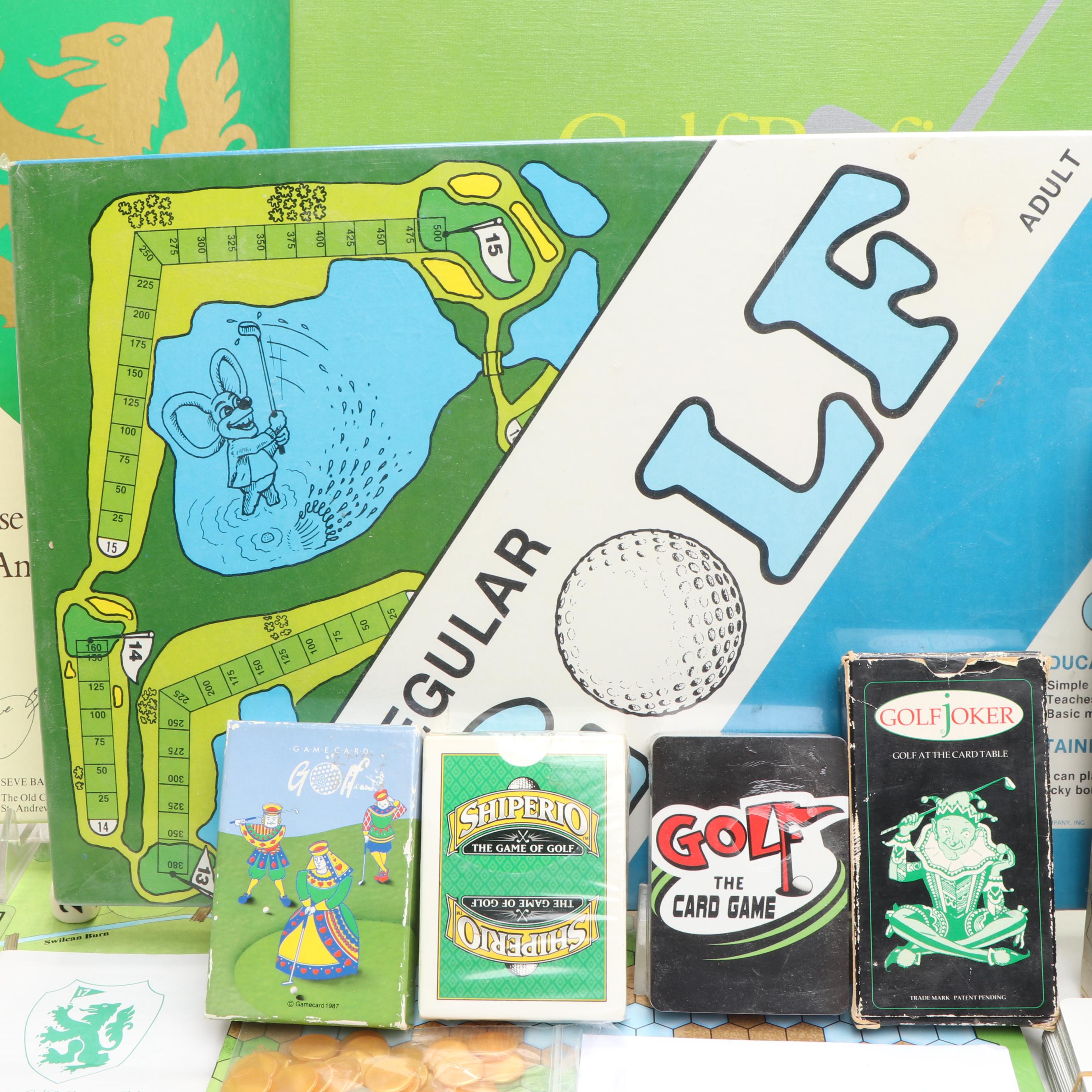 "Club Golf", "Pro Golf:, "Golf Ace", and More Golf Themed Board Games