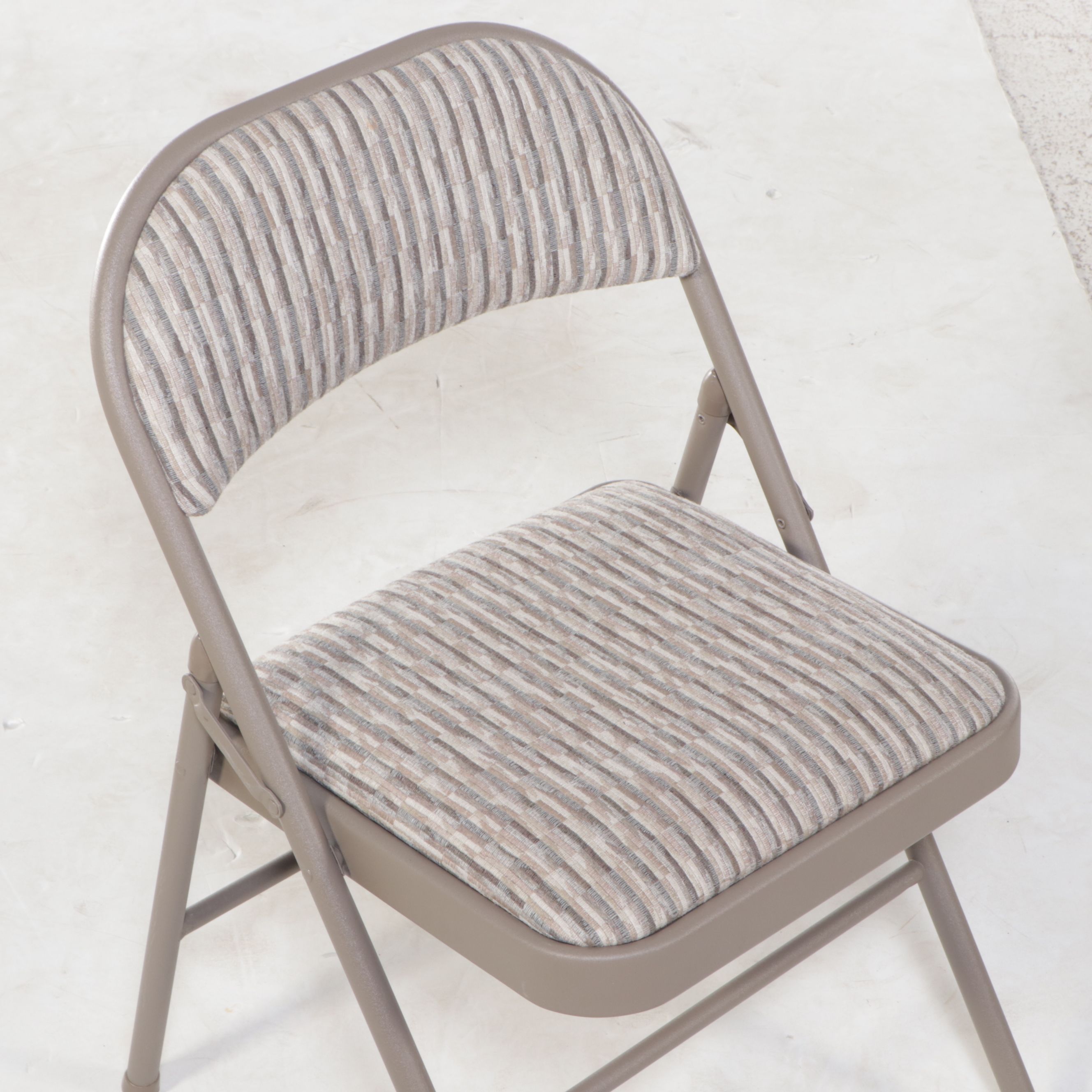 Set of Four Samsonite Aluminum Folding Chairs