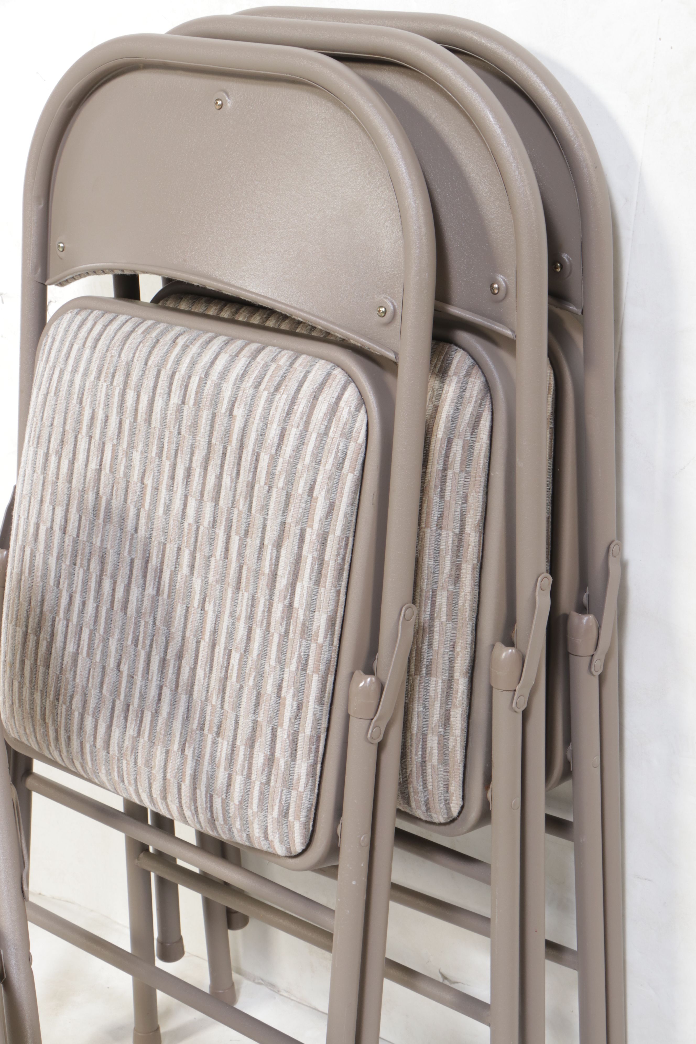 Set of Four Samsonite Aluminum Folding Chairs