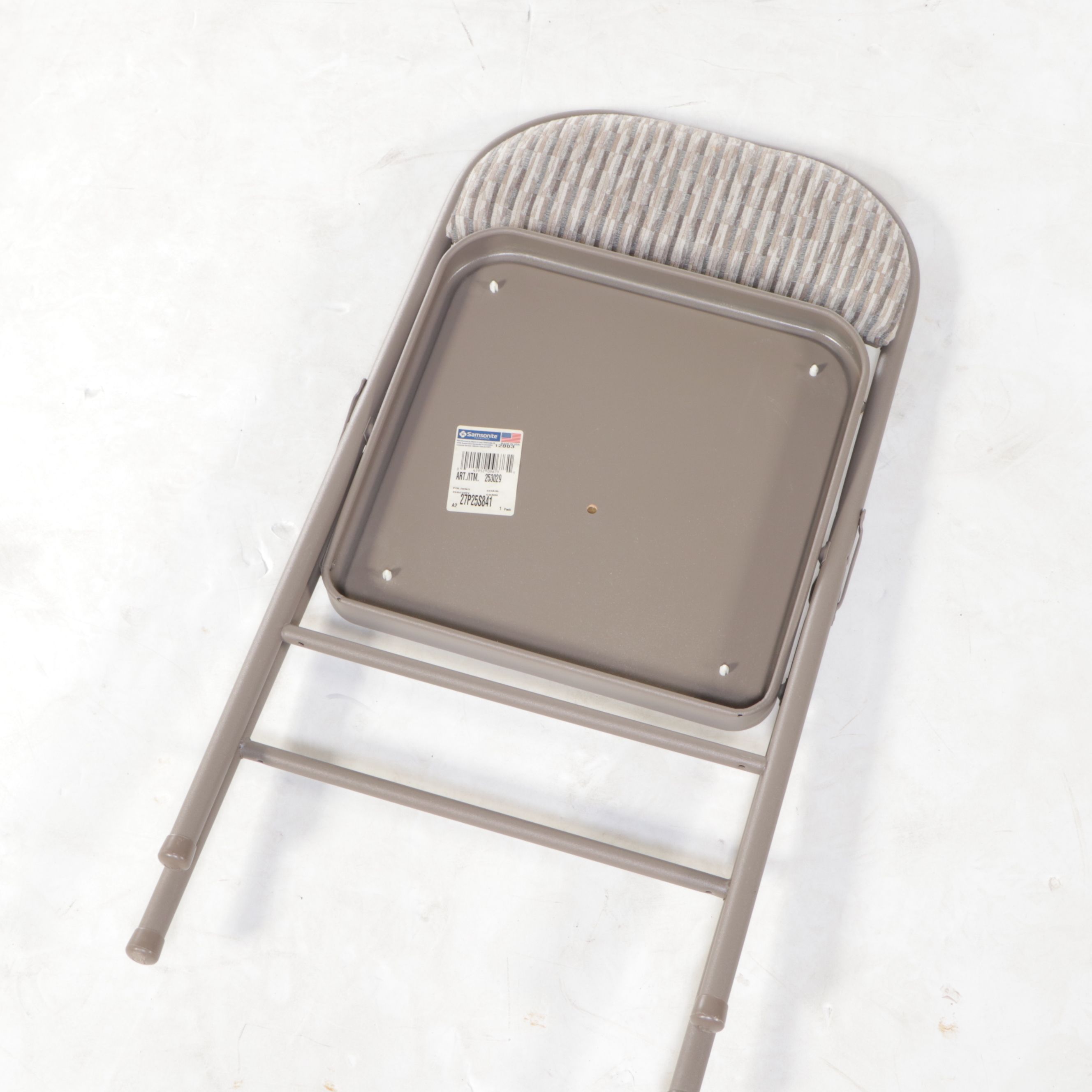 Set of Four Samsonite Aluminum Folding Chairs