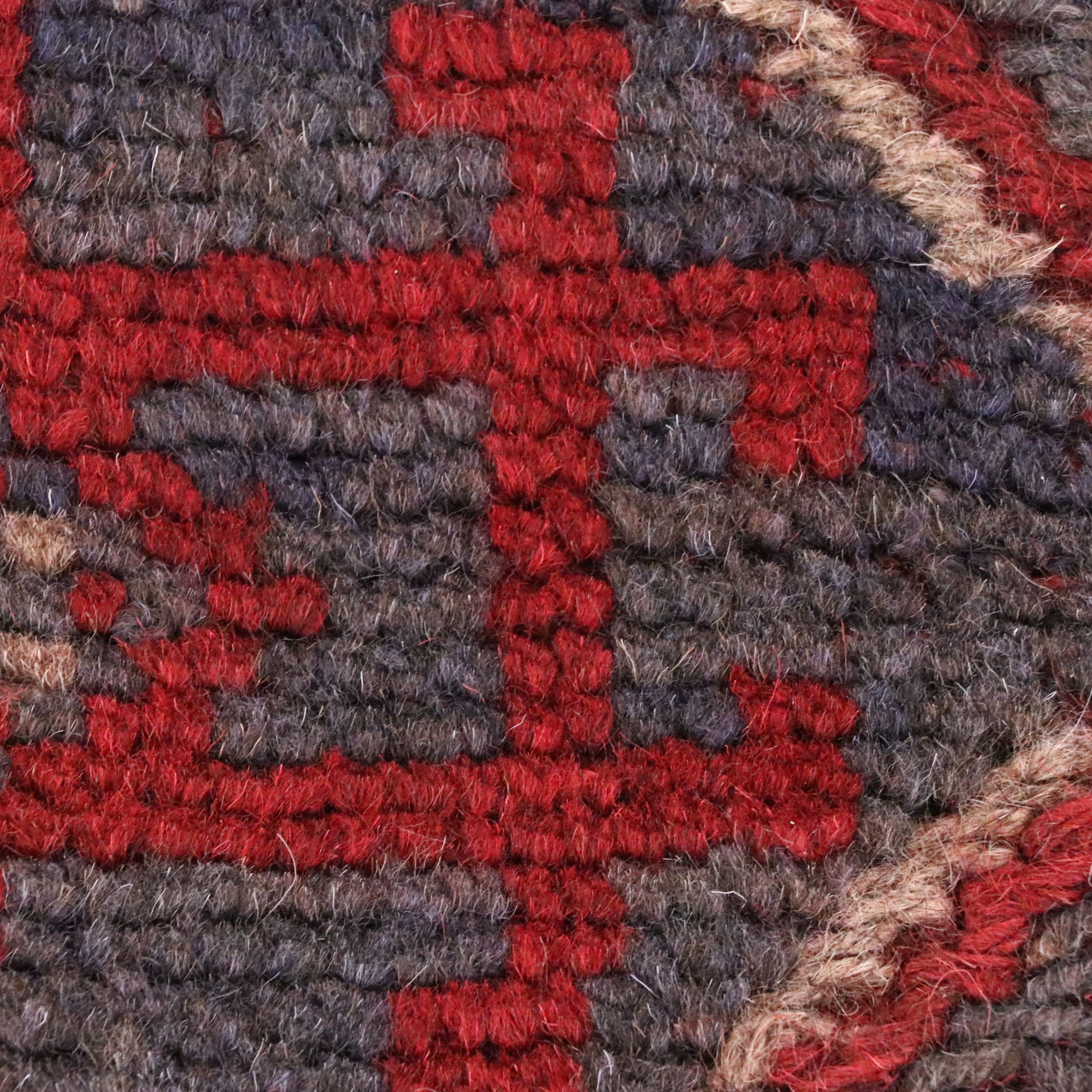 1'11 x 7'10 Handwoven Afghan Mashwani Carpet Runner