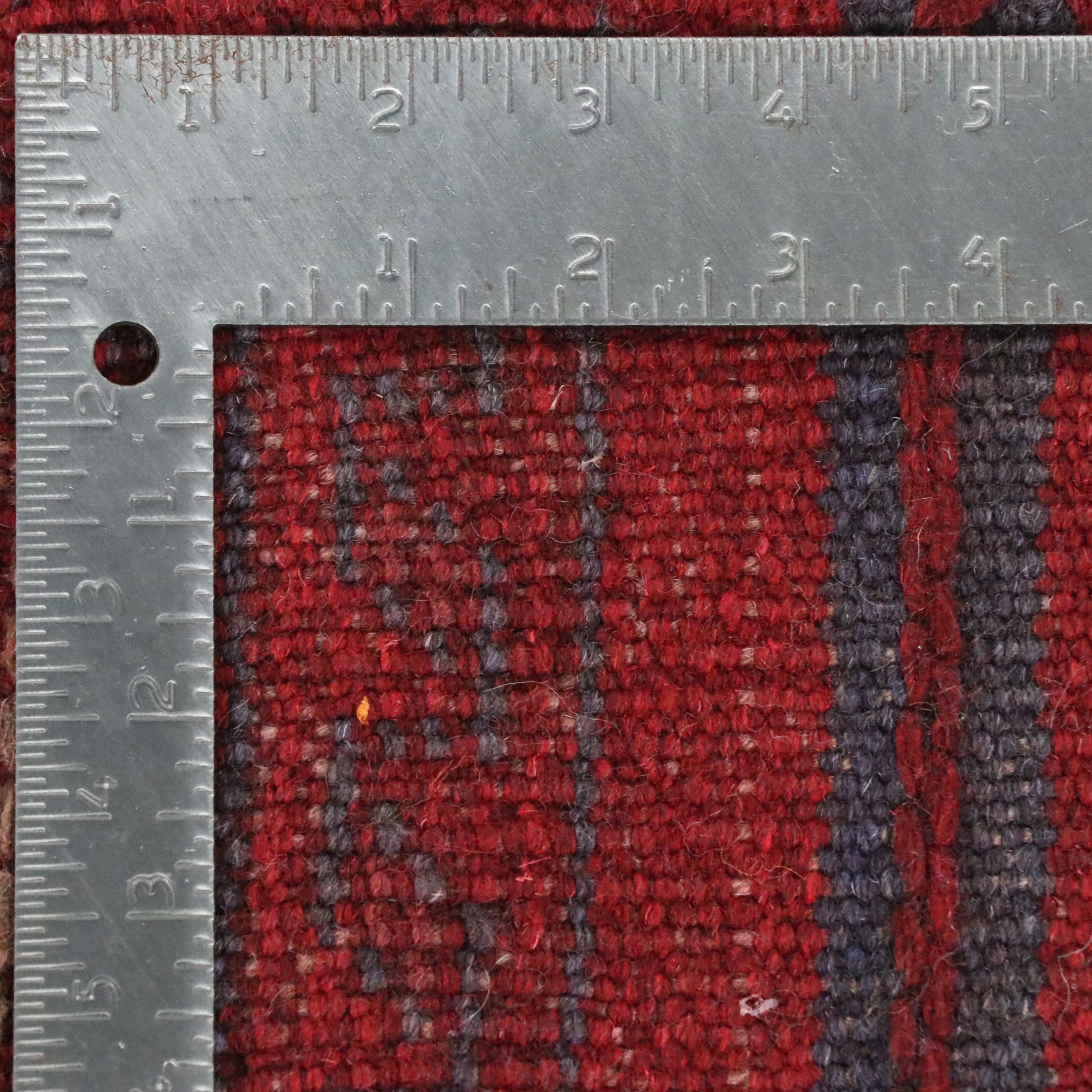 1'11 x 7'10 Handwoven Afghan Mashwani Carpet Runner