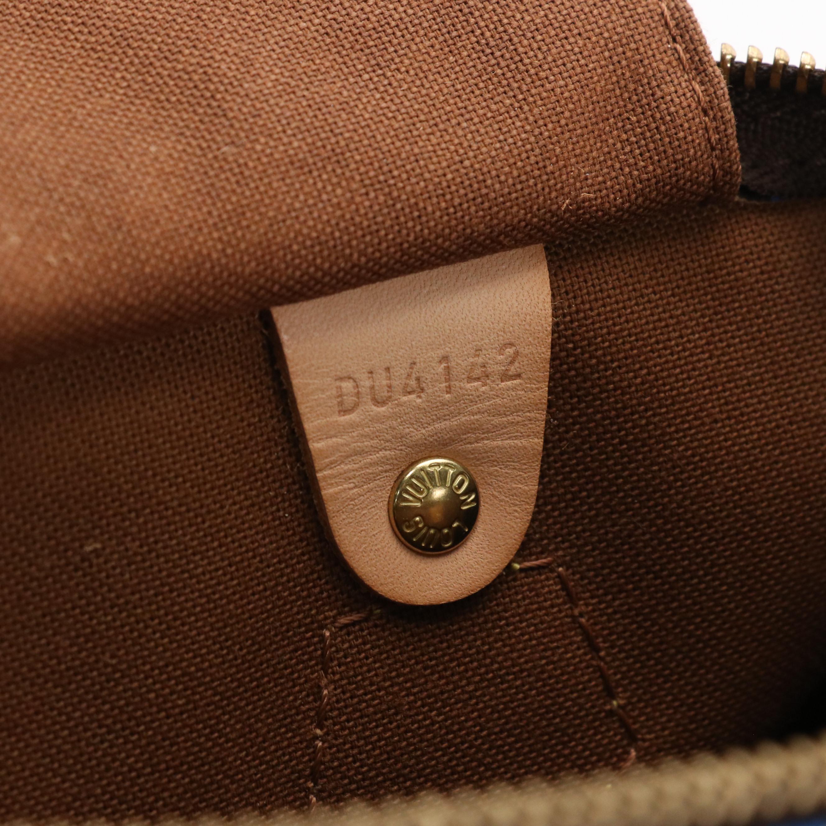 Louis Vuitton x Yayoi Kusama Monogram Town Speedy 30 with Vachetta Leather Trim