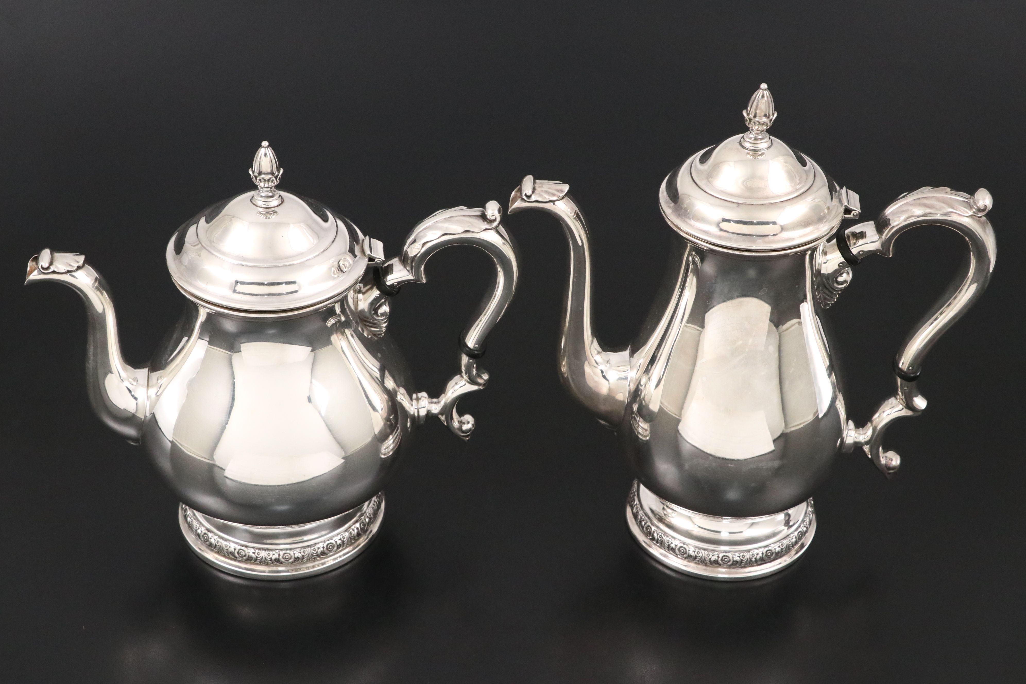 International "Prelude" Sterling Silver Tea and Coffee Service