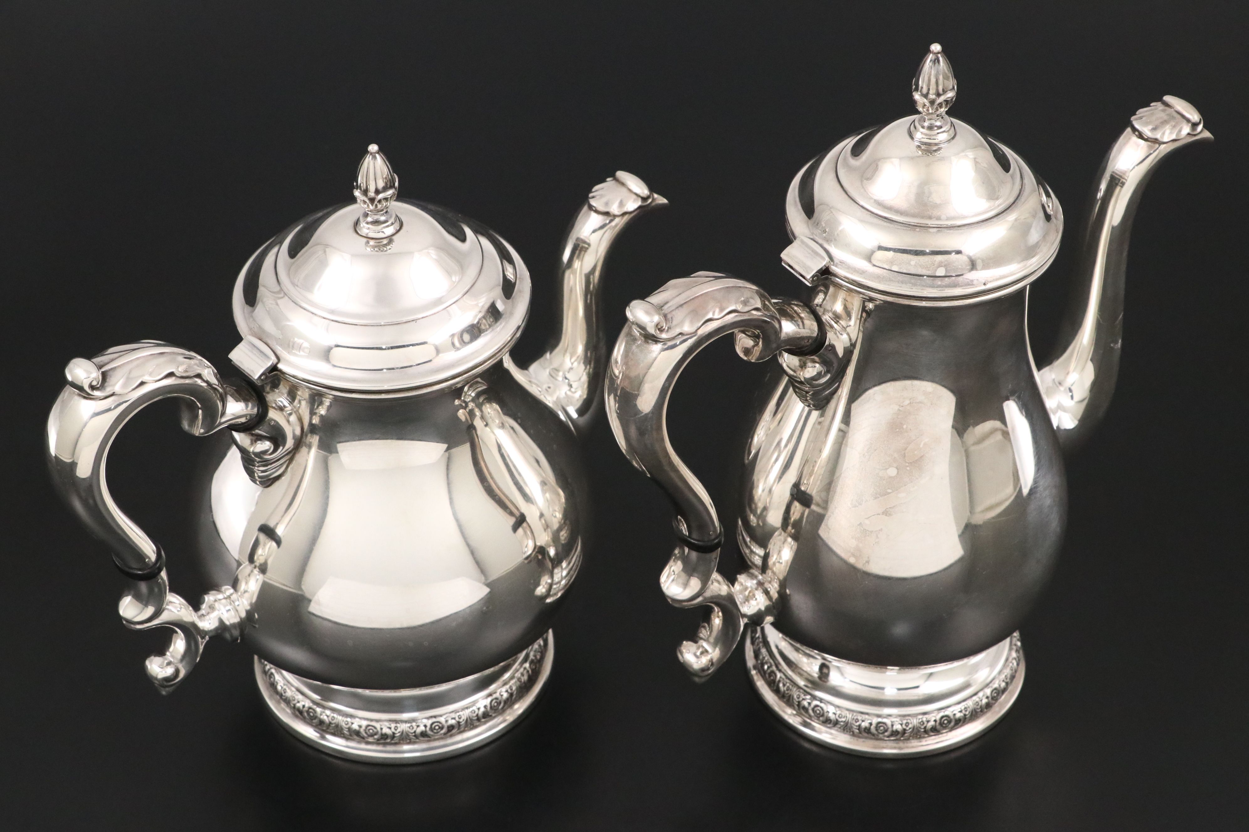 International "Prelude" Sterling Silver Tea and Coffee Service