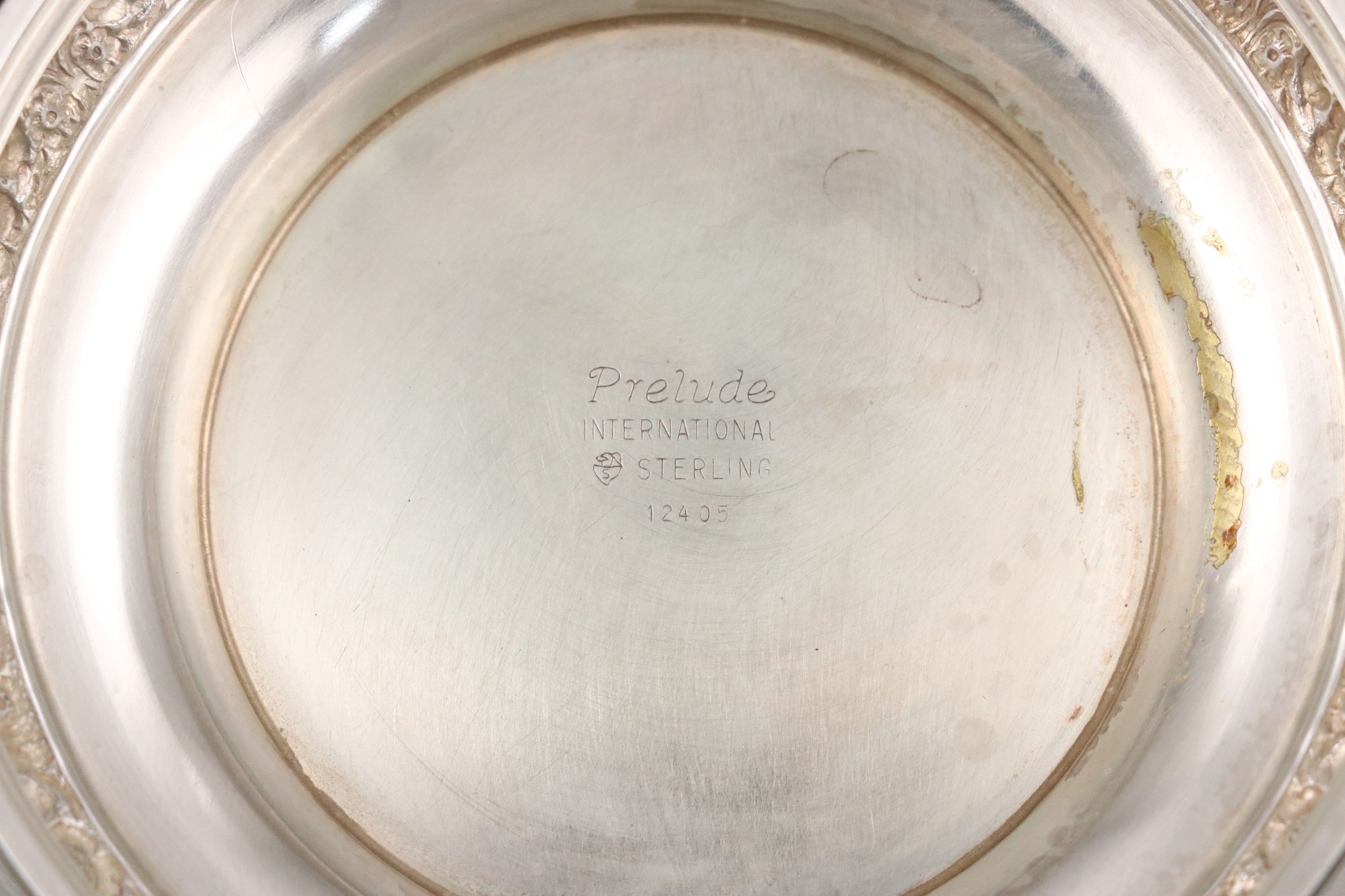 International "Prelude" Sterling Silver Tea and Coffee Service