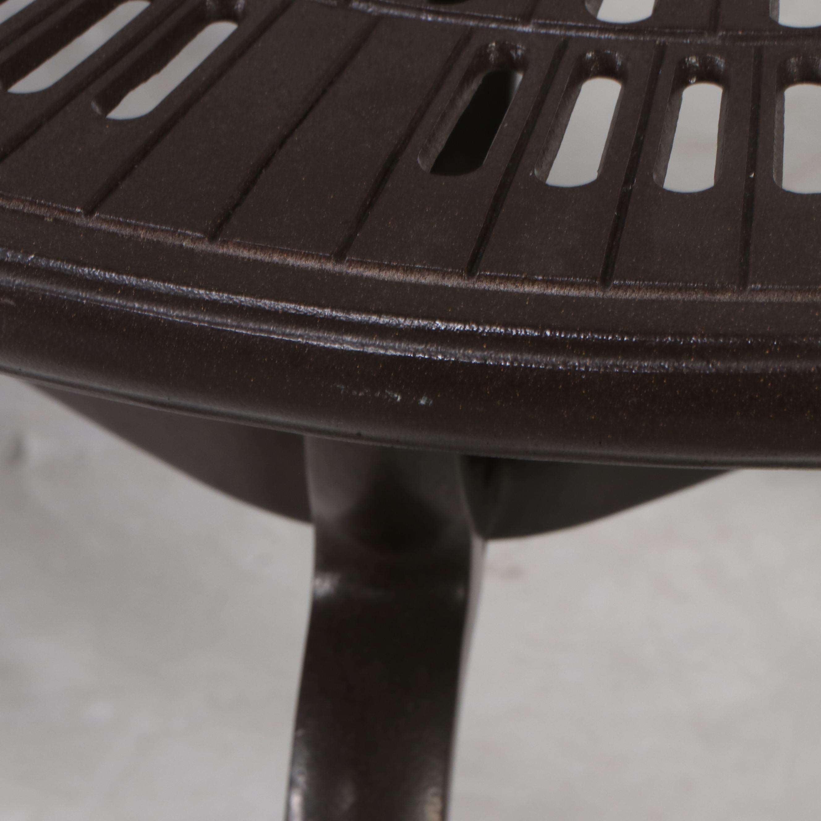 Tropitone Cast Metal Patio Coffee Table, 2013