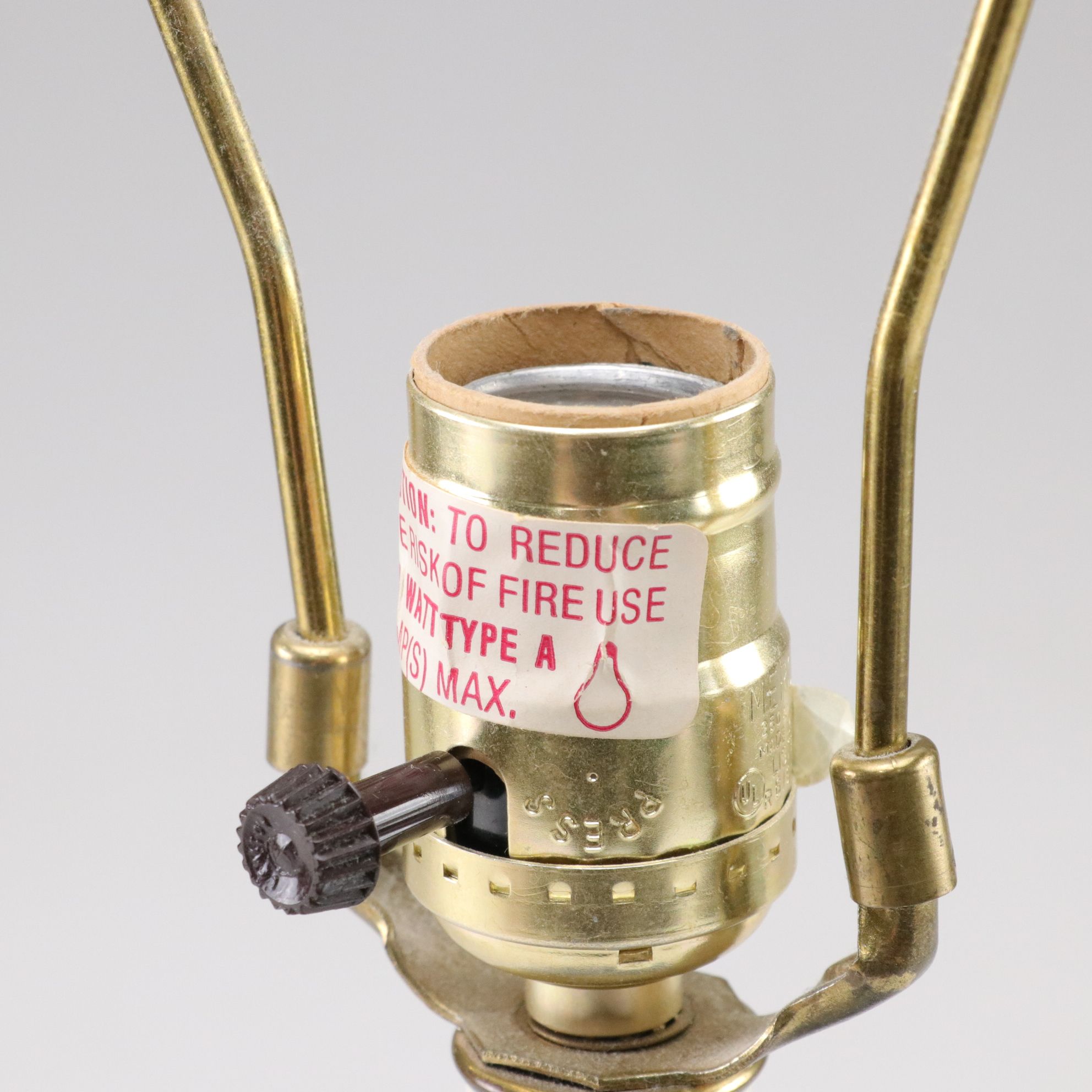 Royal Blue Temple Jar Style Table Lamp