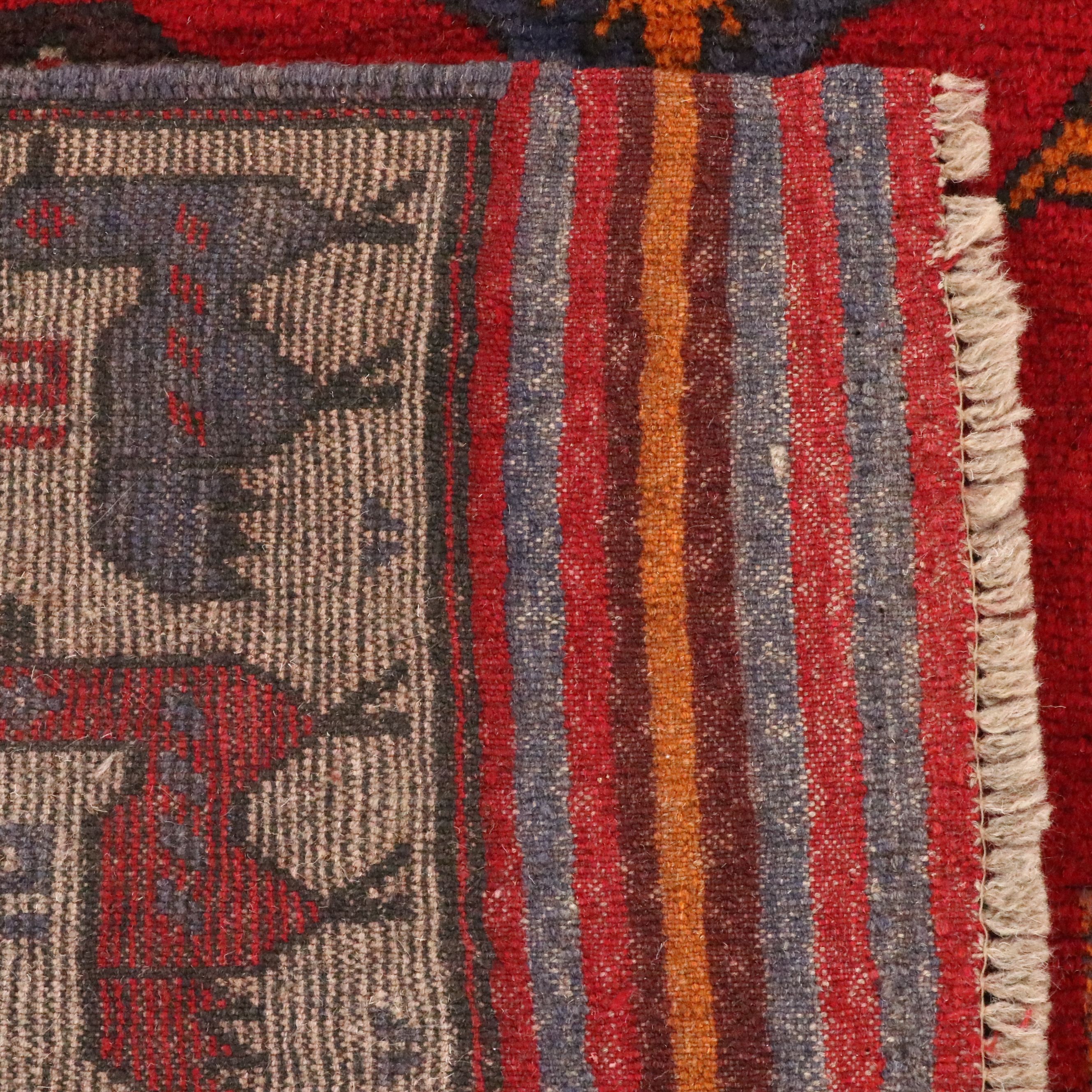 4'5 x 6'1 Hand-Knotted Caucasian Akstafa Area Rug