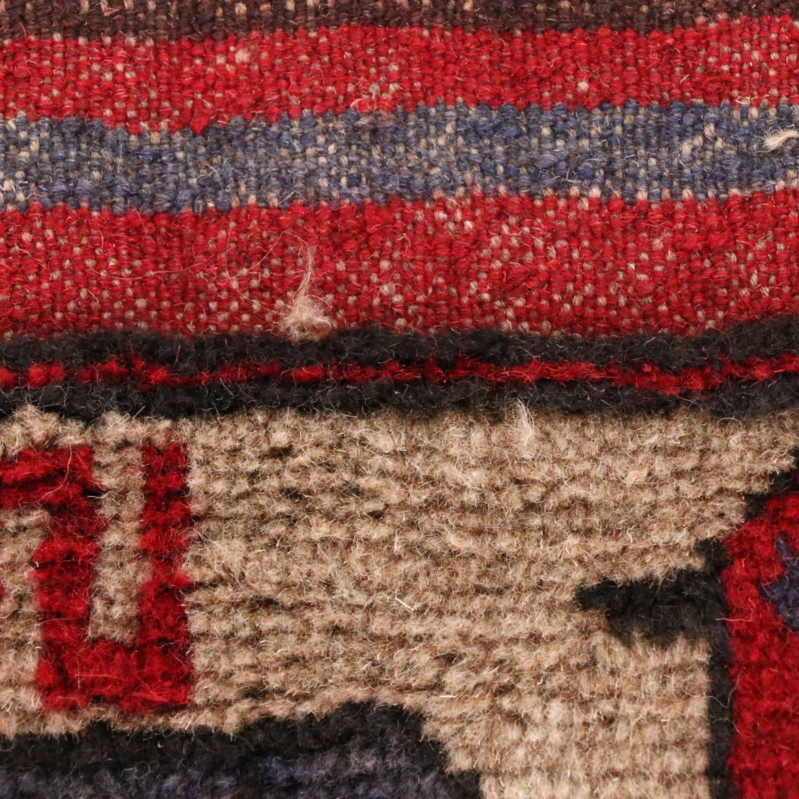 4'5 x 6'1 Hand-Knotted Caucasian Akstafa Area Rug