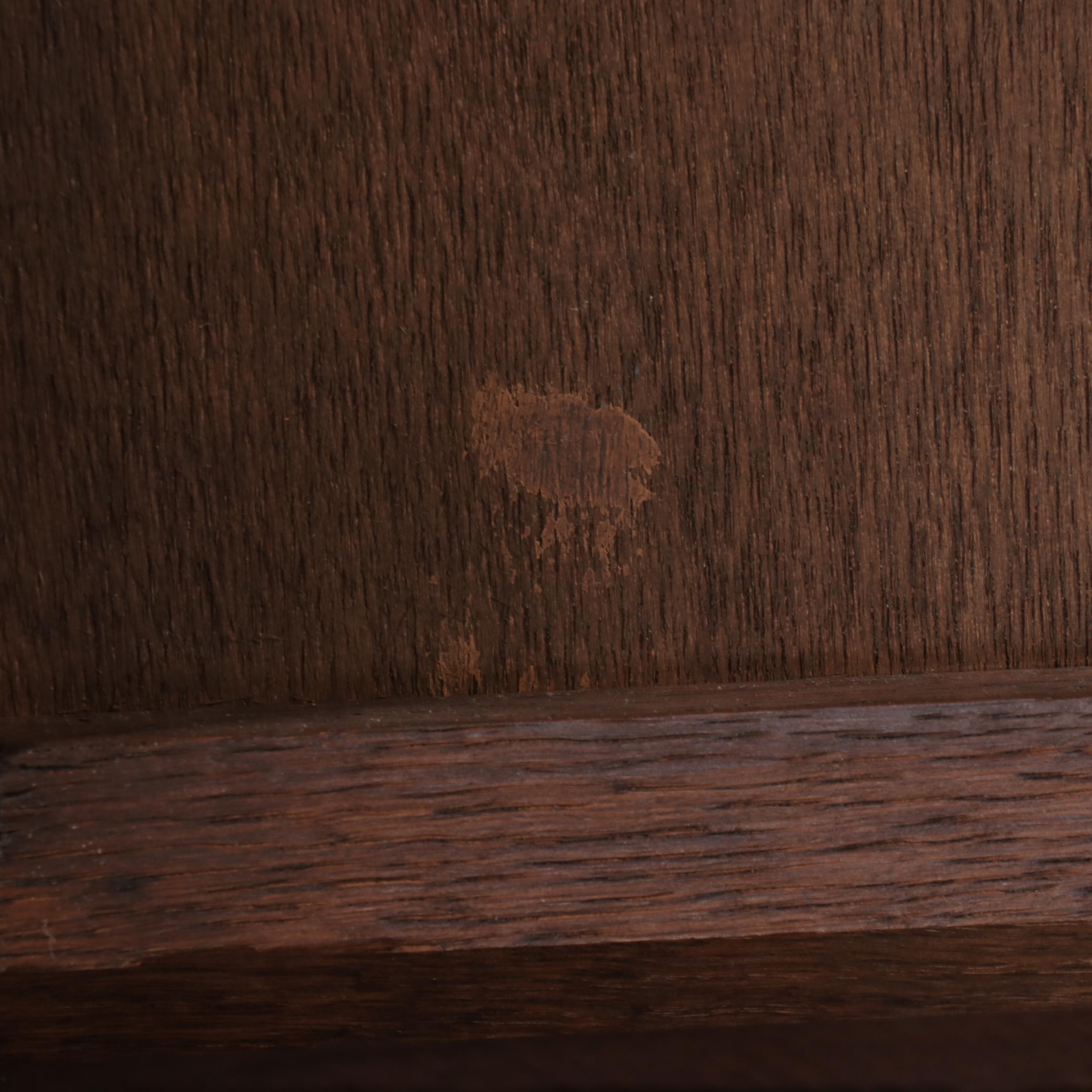 Oak Student Desk and Chair, 20th Century