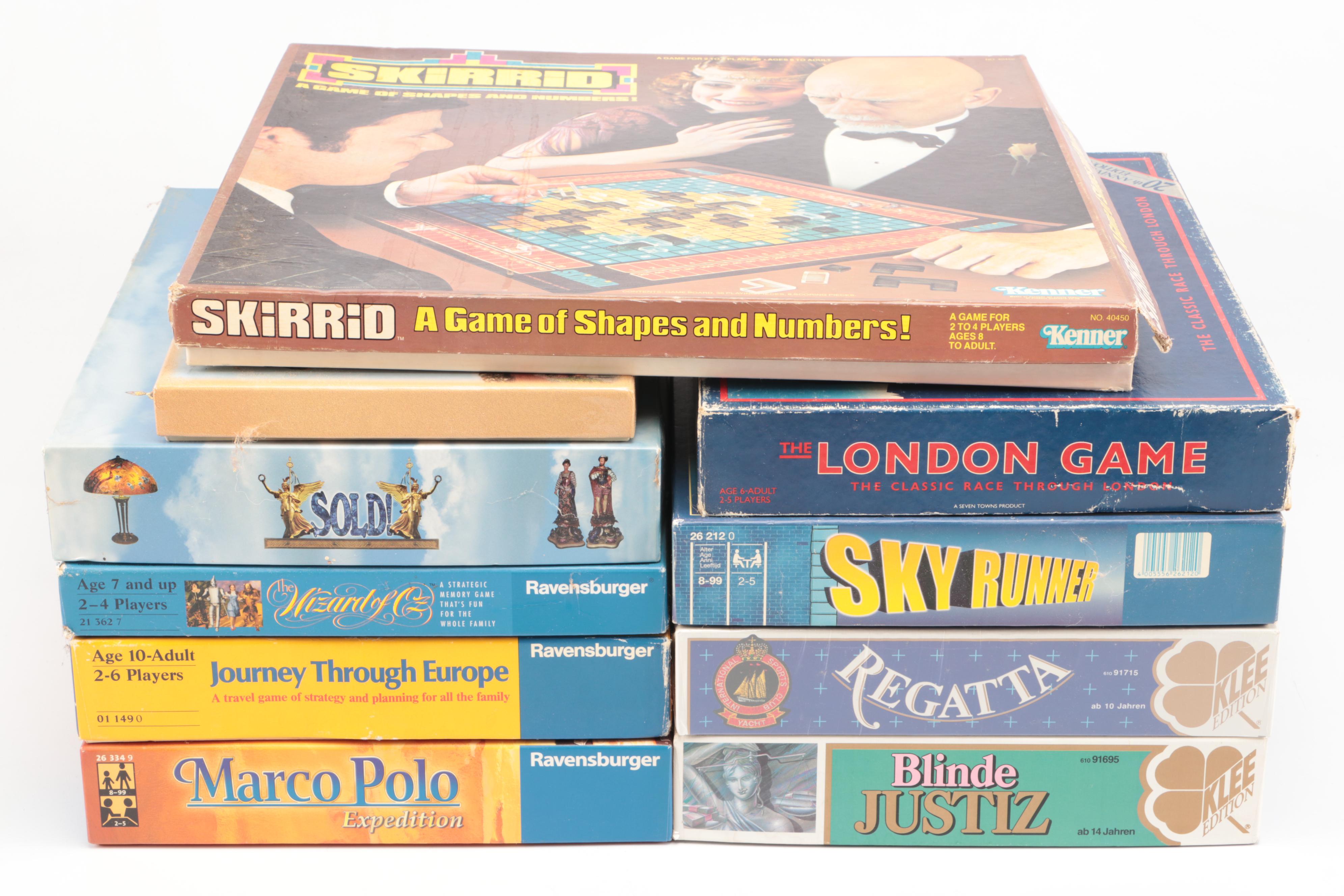 "The London Game", "Skirrid", "Sky Runner", and More Board Games