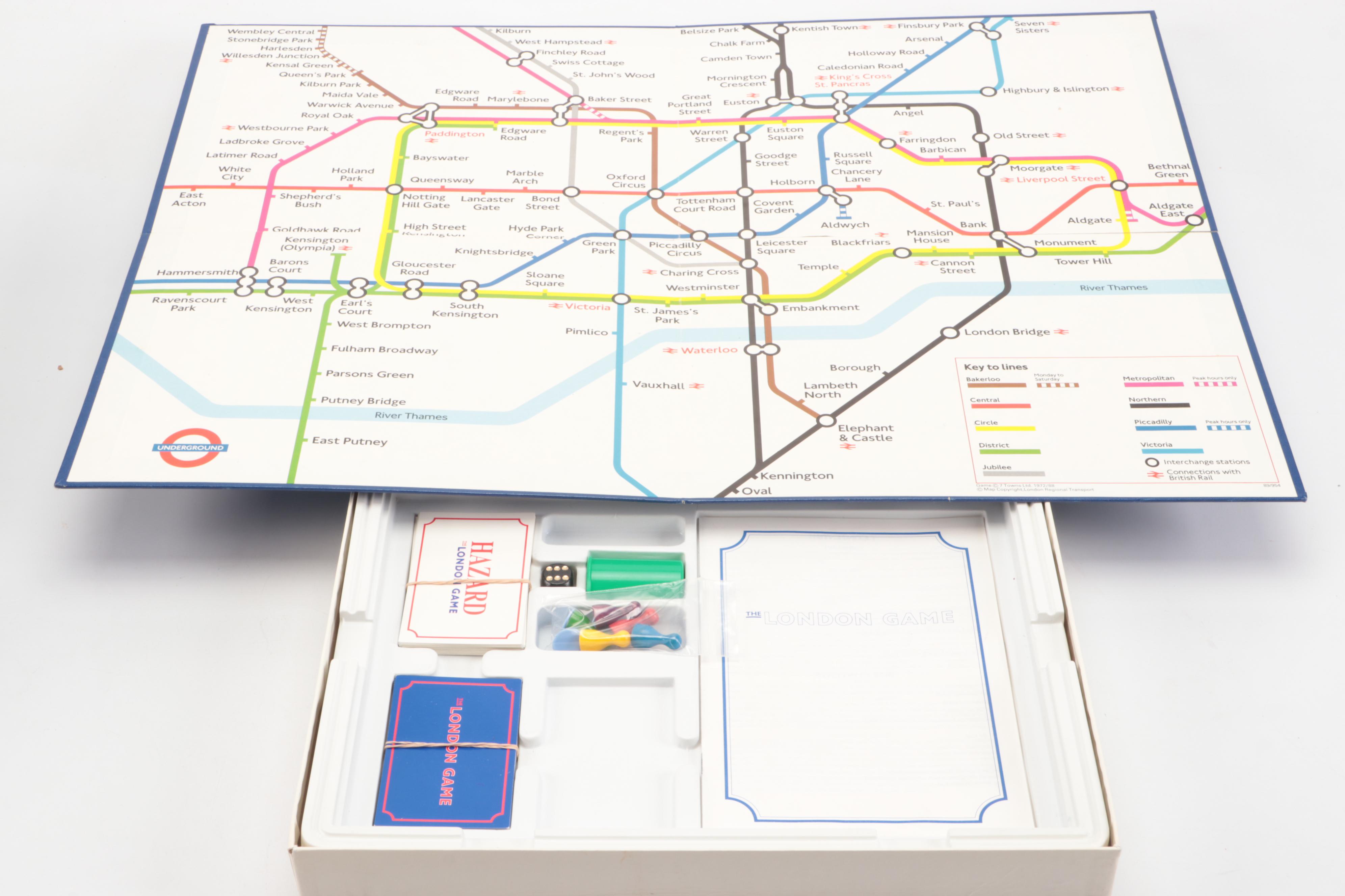 "The London Game", "Skirrid", "Sky Runner", and More Board Games