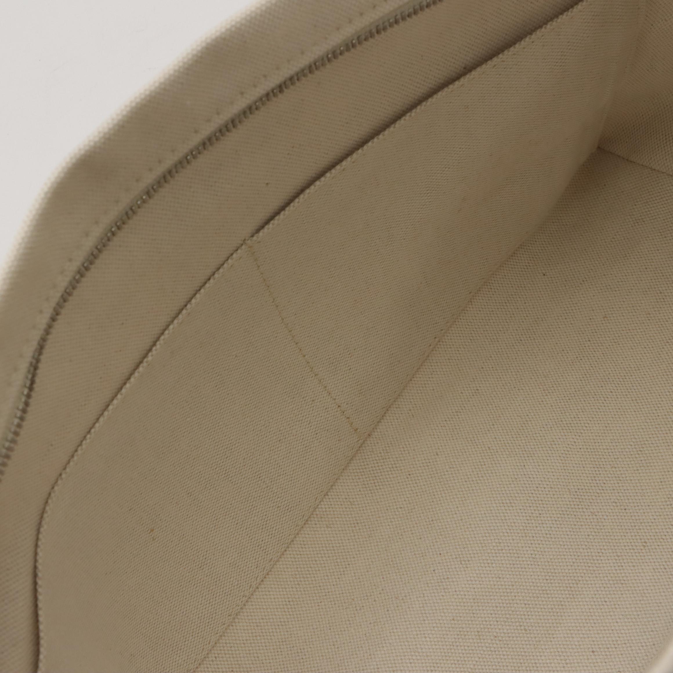 Goyard Nécessaire Large Bag Organizer in Off-White Canvas