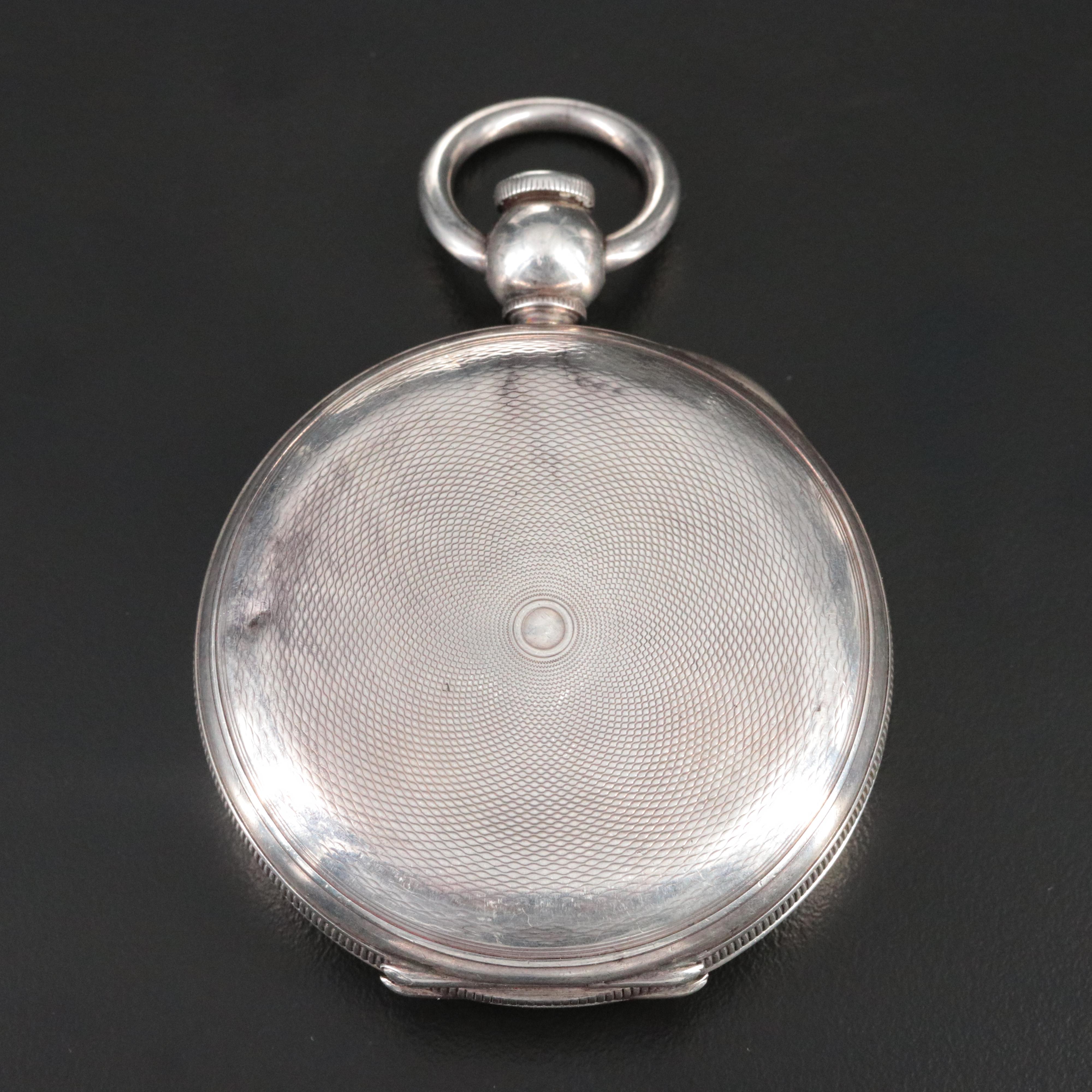 1880 American Waltham Watch Co. Sterling Silver Pocket Watch