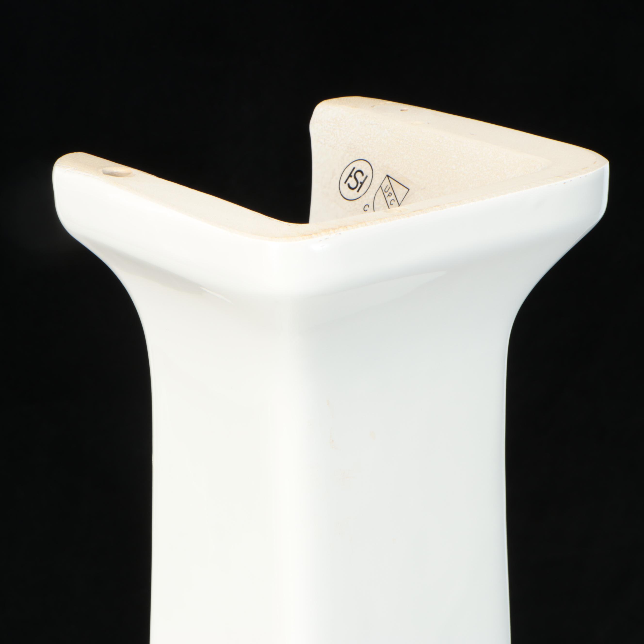 Contemporary Porcelain Bathroom Sink Pedestal