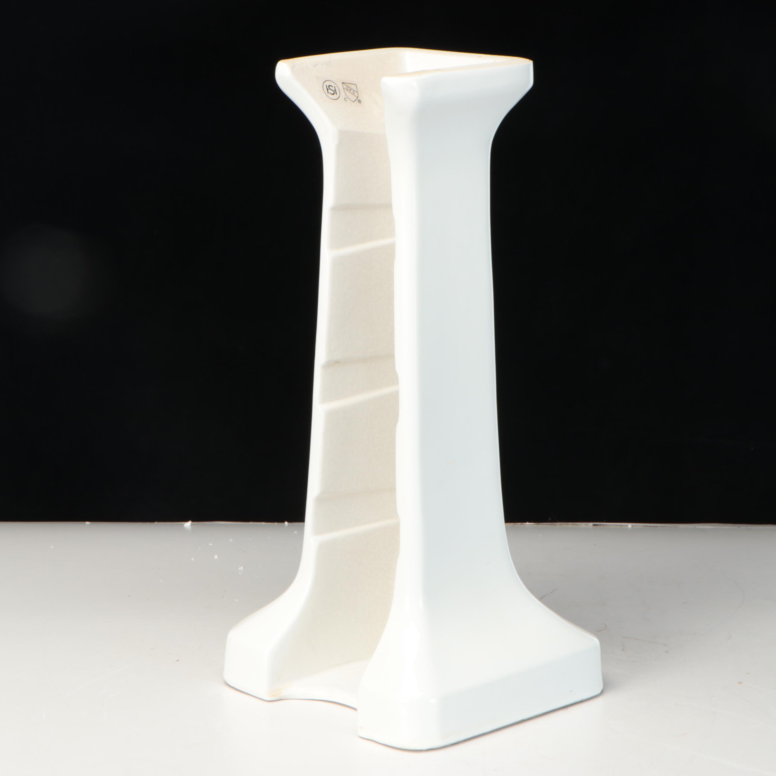 Contemporary Porcelain Bathroom Sink Pedestal