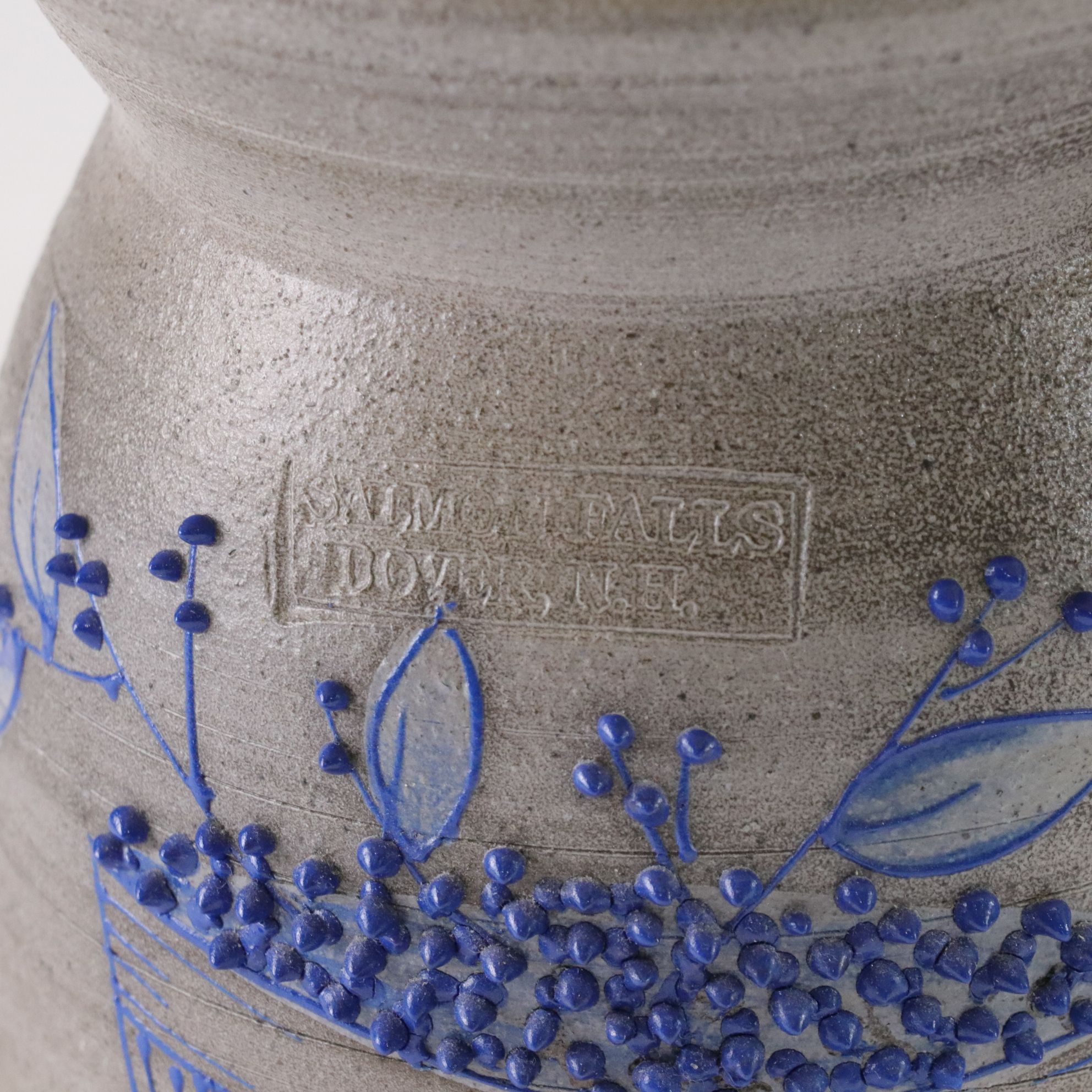 Salmon Falls Pottery Stoneware Crock Table Lamps