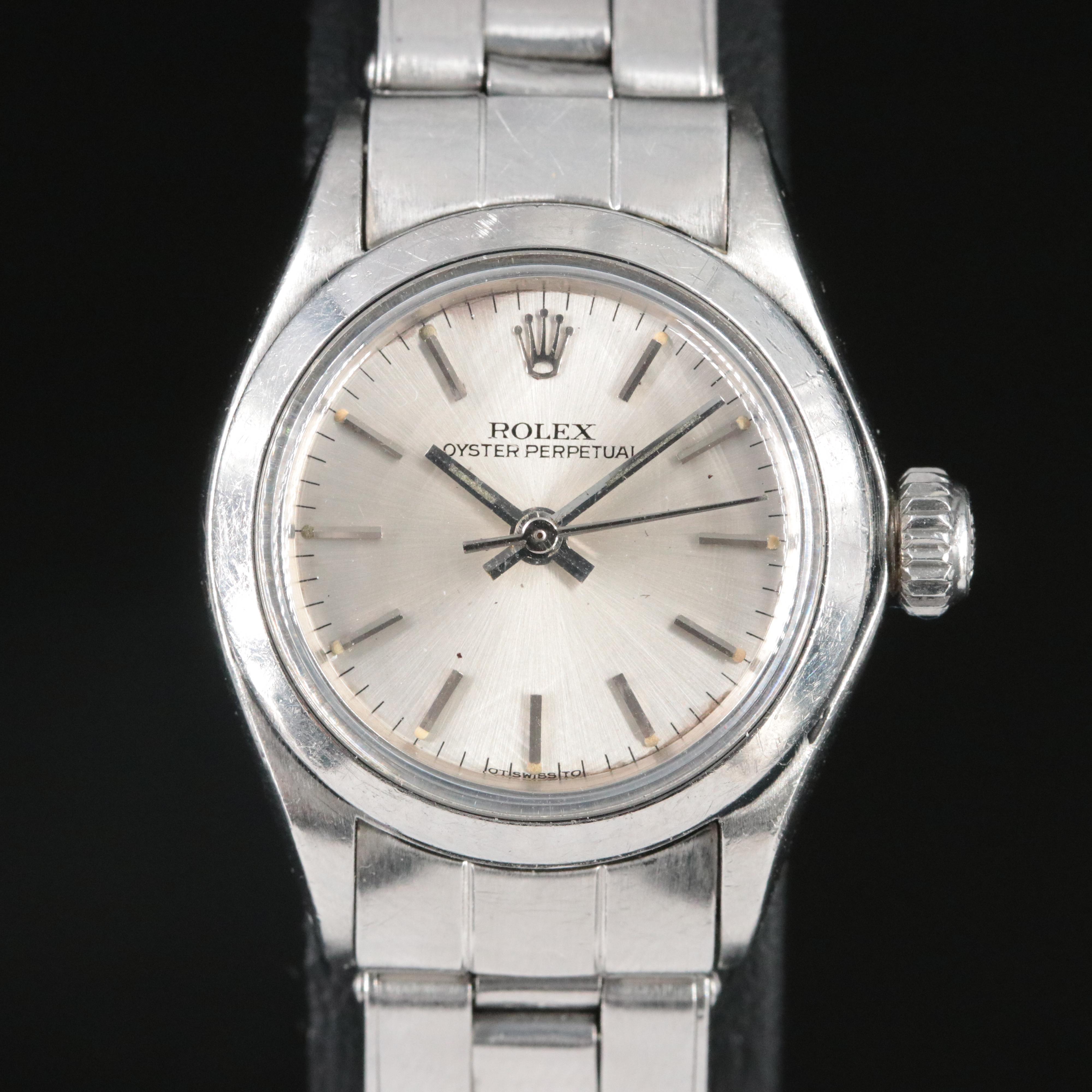 Rolex Oyster Perpetual "Sigma" 6718 Vintage Watch c.1973