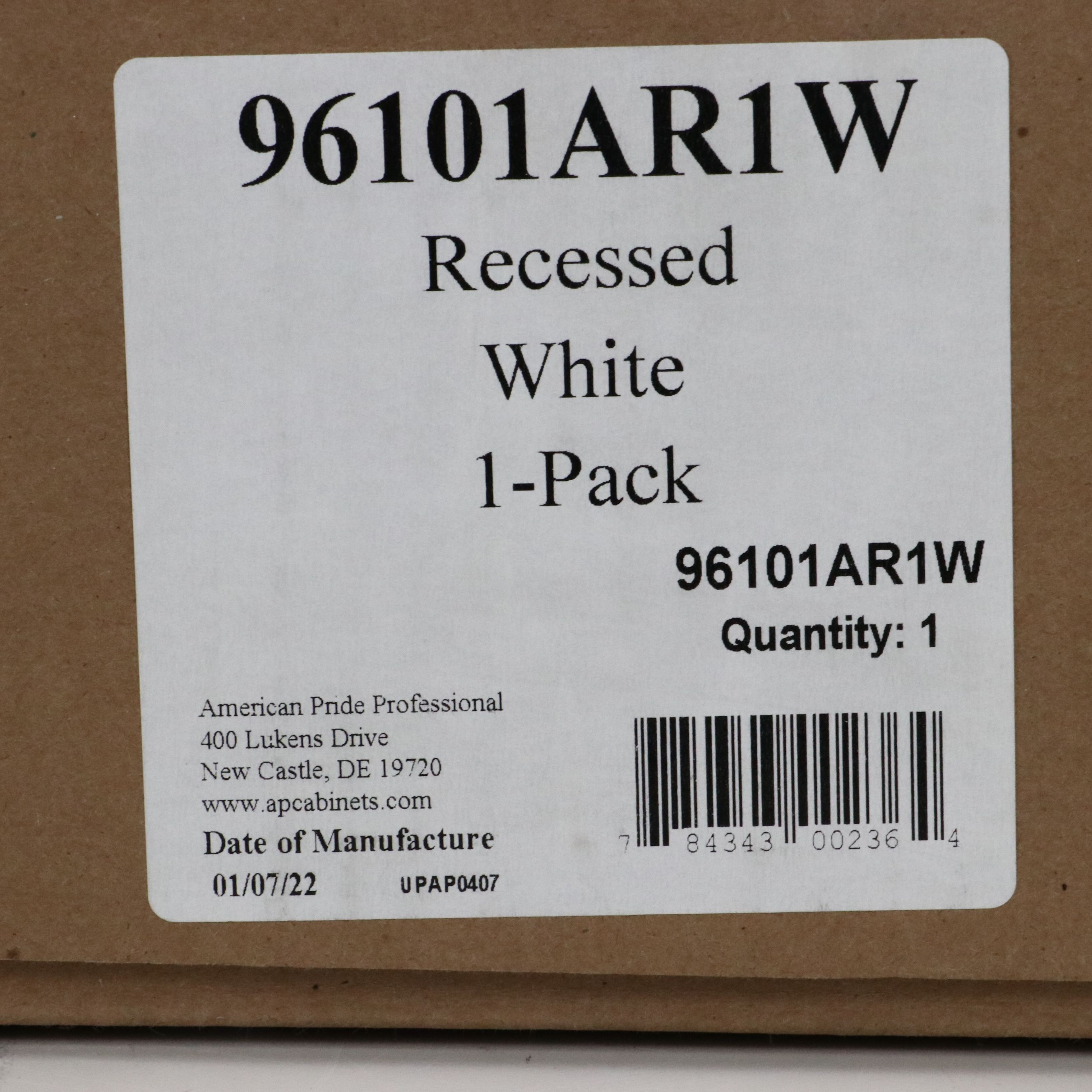 Contemporary Mirrored Bathroom Medicine Cabinet