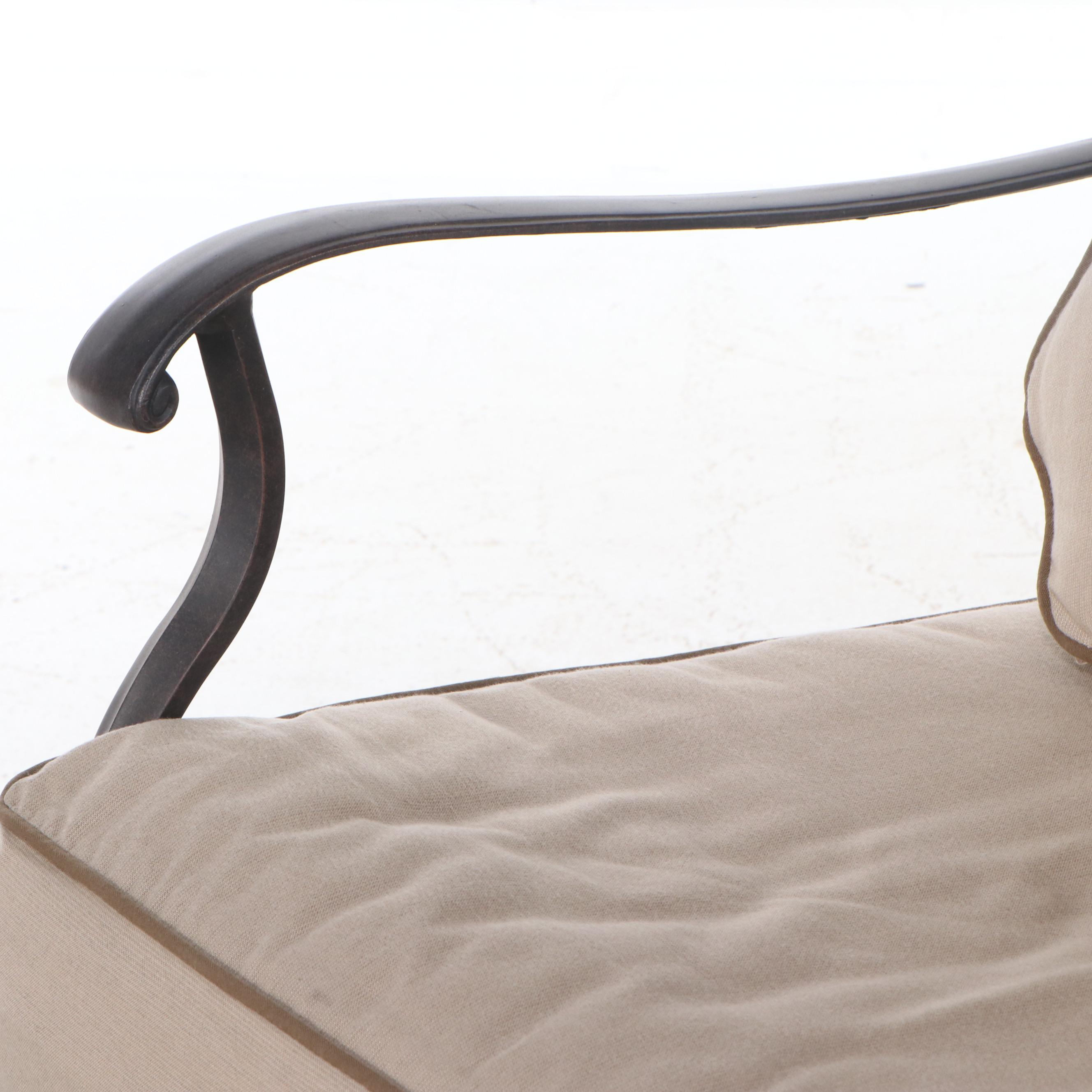 Cast Aluminum Patio Sofa