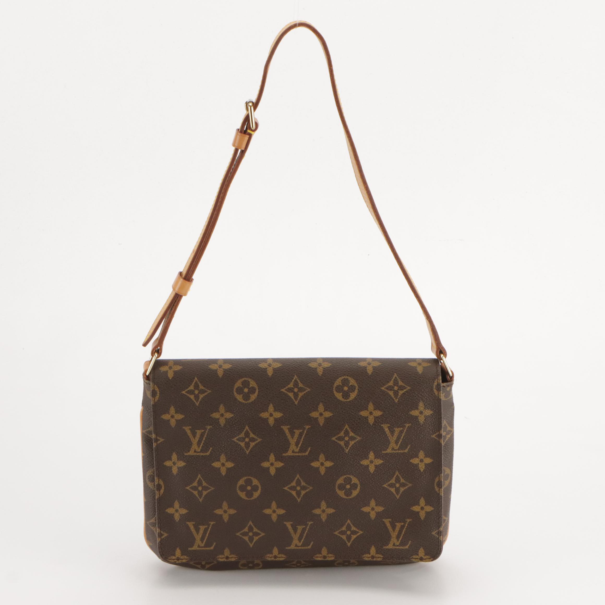 Louis Vuitton Musette Tango PM Shoulder Bag in Monogram Canvas and Leather