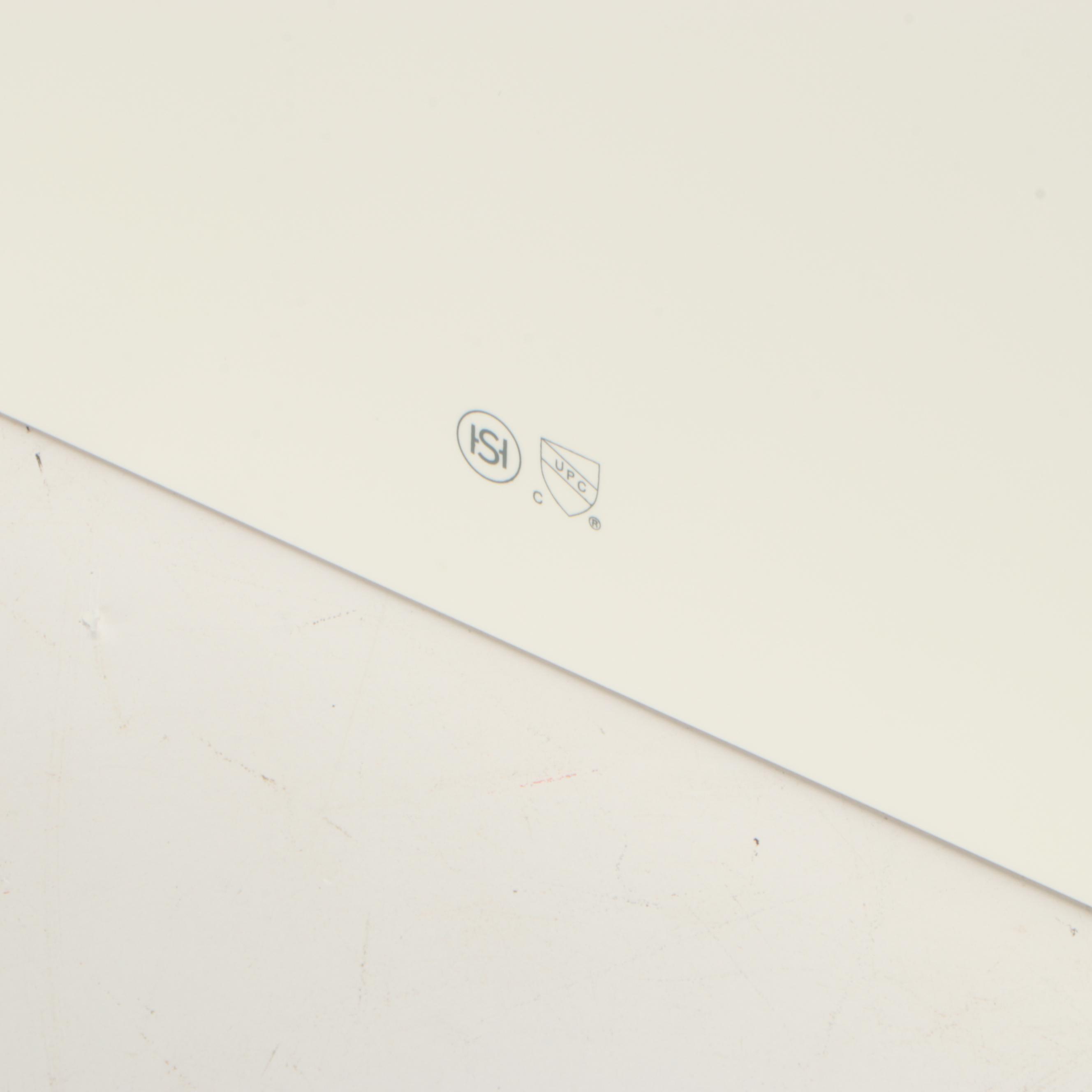 Contemporary Matte Finish Bathroom Sink